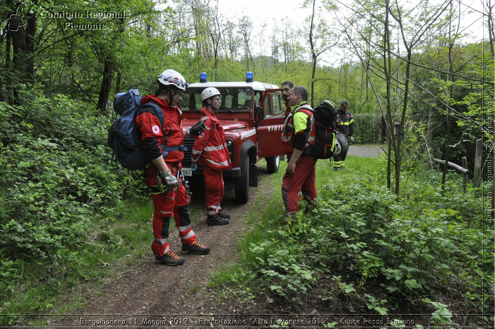 Borgomanero 11 Maggio 2019 - Esercitazione "Alto Novarese 2019" - Croce Rossa Italiana - Comitato Regionale del Piemonte