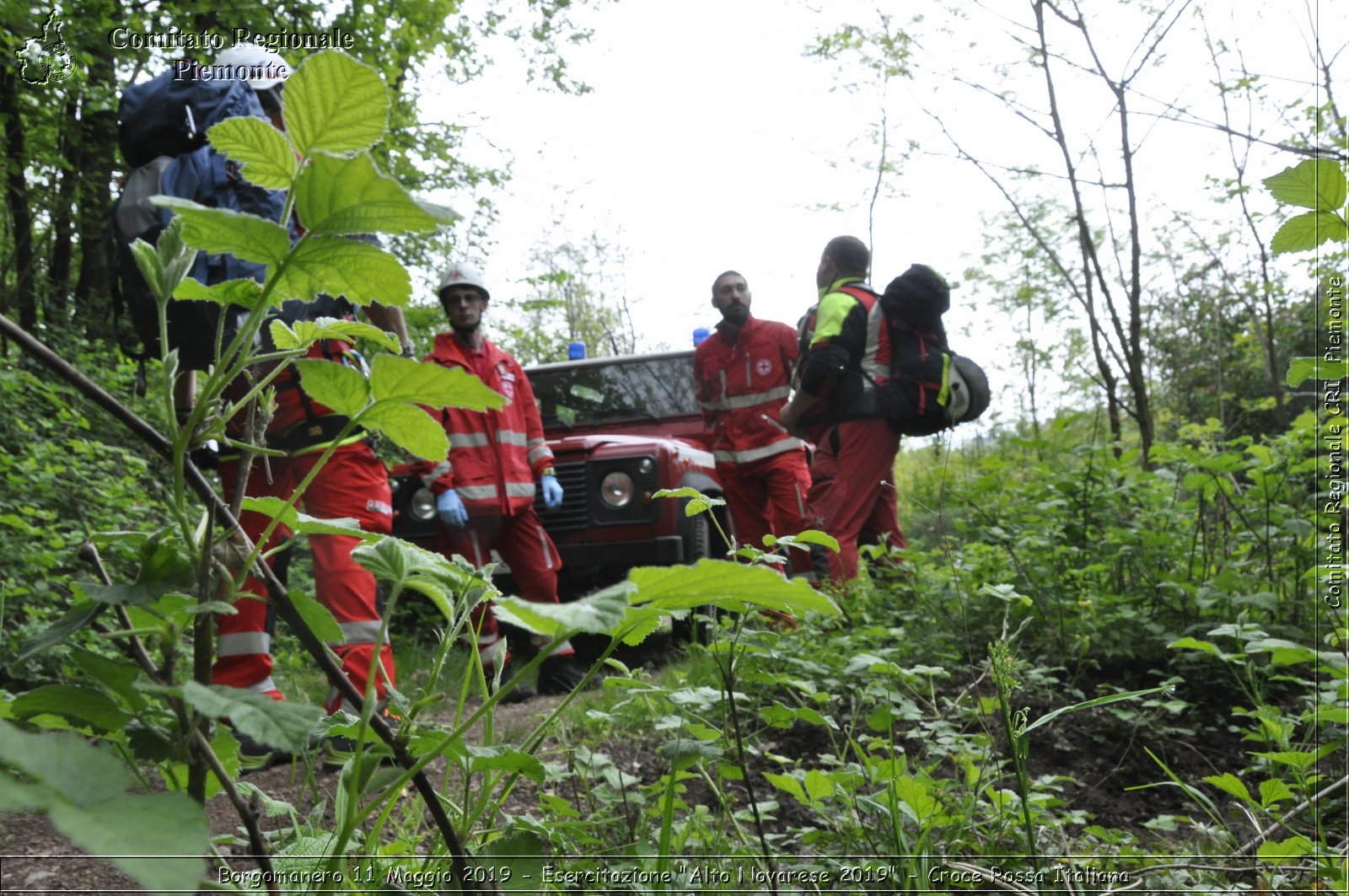 Borgomanero 11 Maggio 2019 - Esercitazione "Alto Novarese 2019" - Croce Rossa Italiana - Comitato Regionale del Piemonte