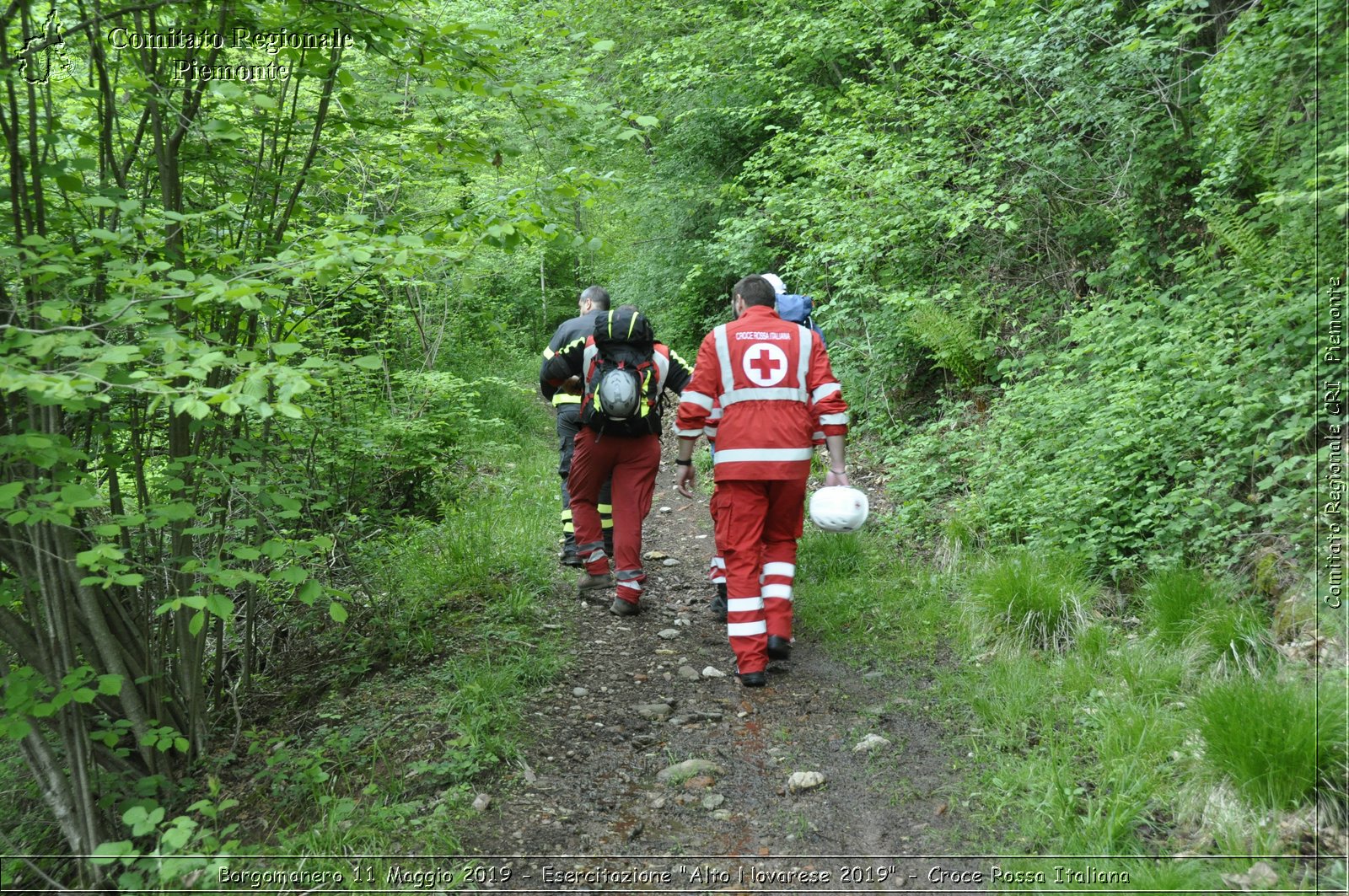 Borgomanero 11 Maggio 2019 - Esercitazione "Alto Novarese 2019" - Croce Rossa Italiana - Comitato Regionale del Piemonte