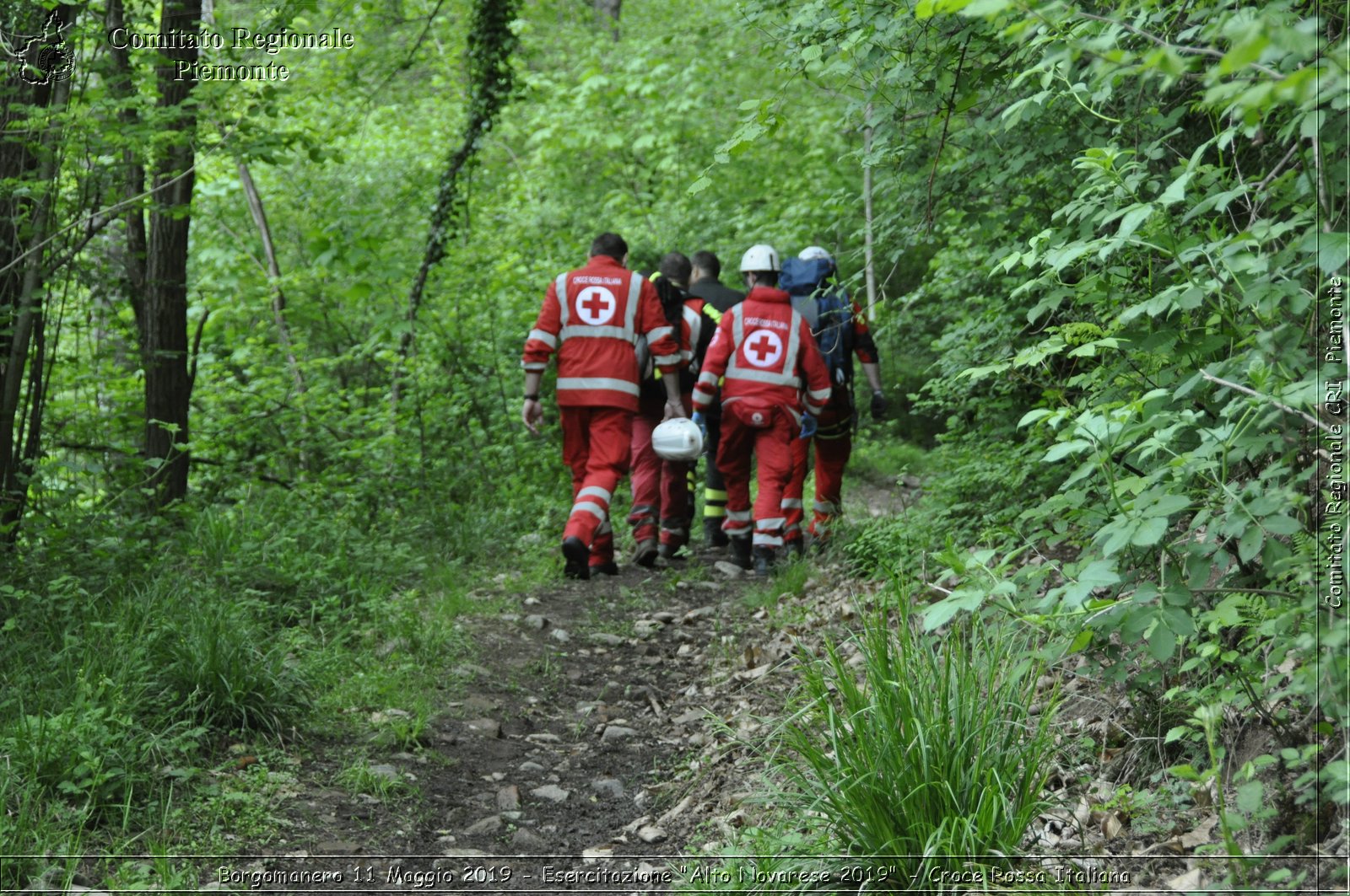 Borgomanero 11 Maggio 2019 - Esercitazione "Alto Novarese 2019" - Croce Rossa Italiana - Comitato Regionale del Piemonte