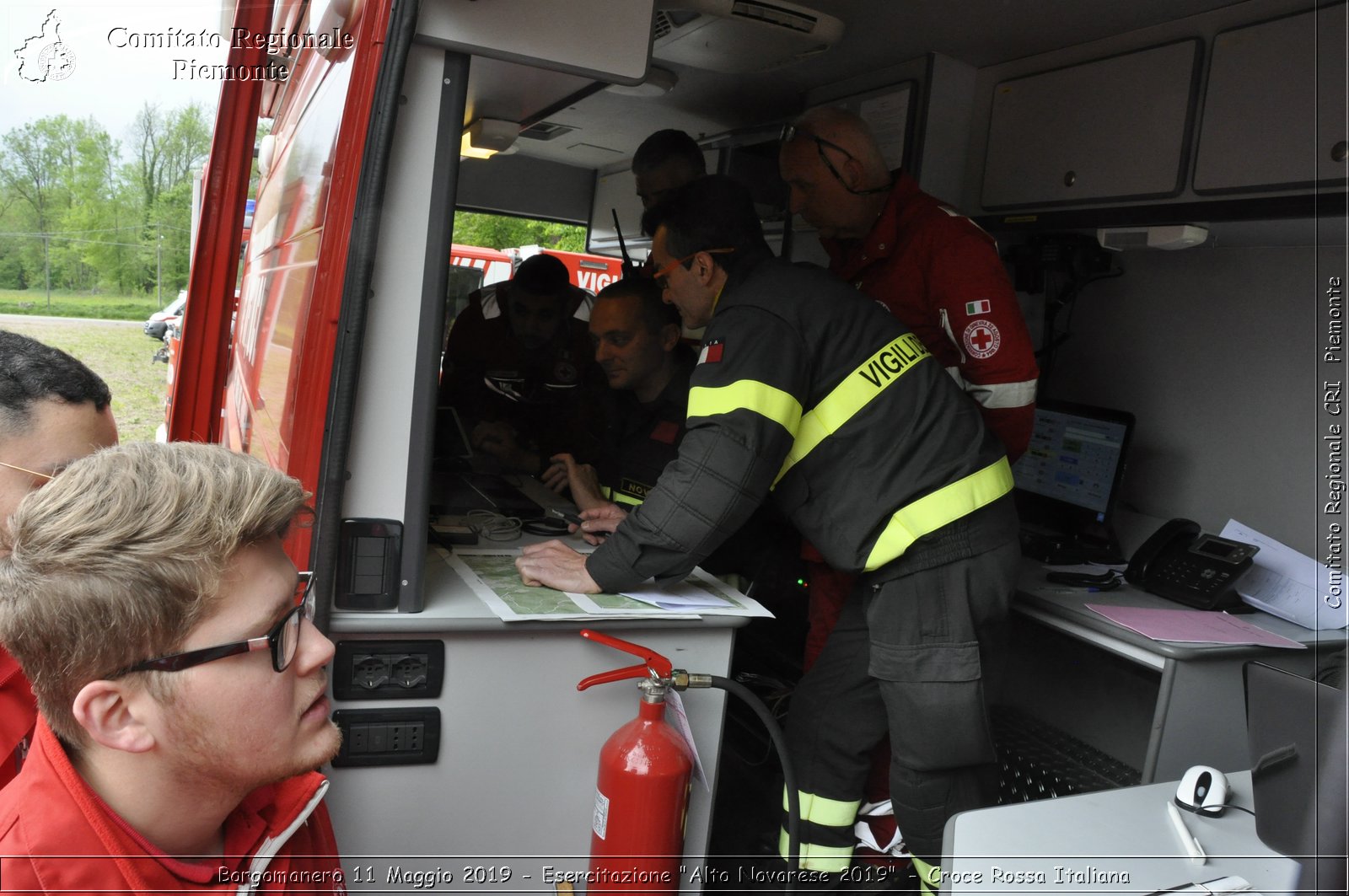 Borgomanero 11 Maggio 2019 - Esercitazione "Alto Novarese 2019" - Croce Rossa Italiana - Comitato Regionale del Piemonte