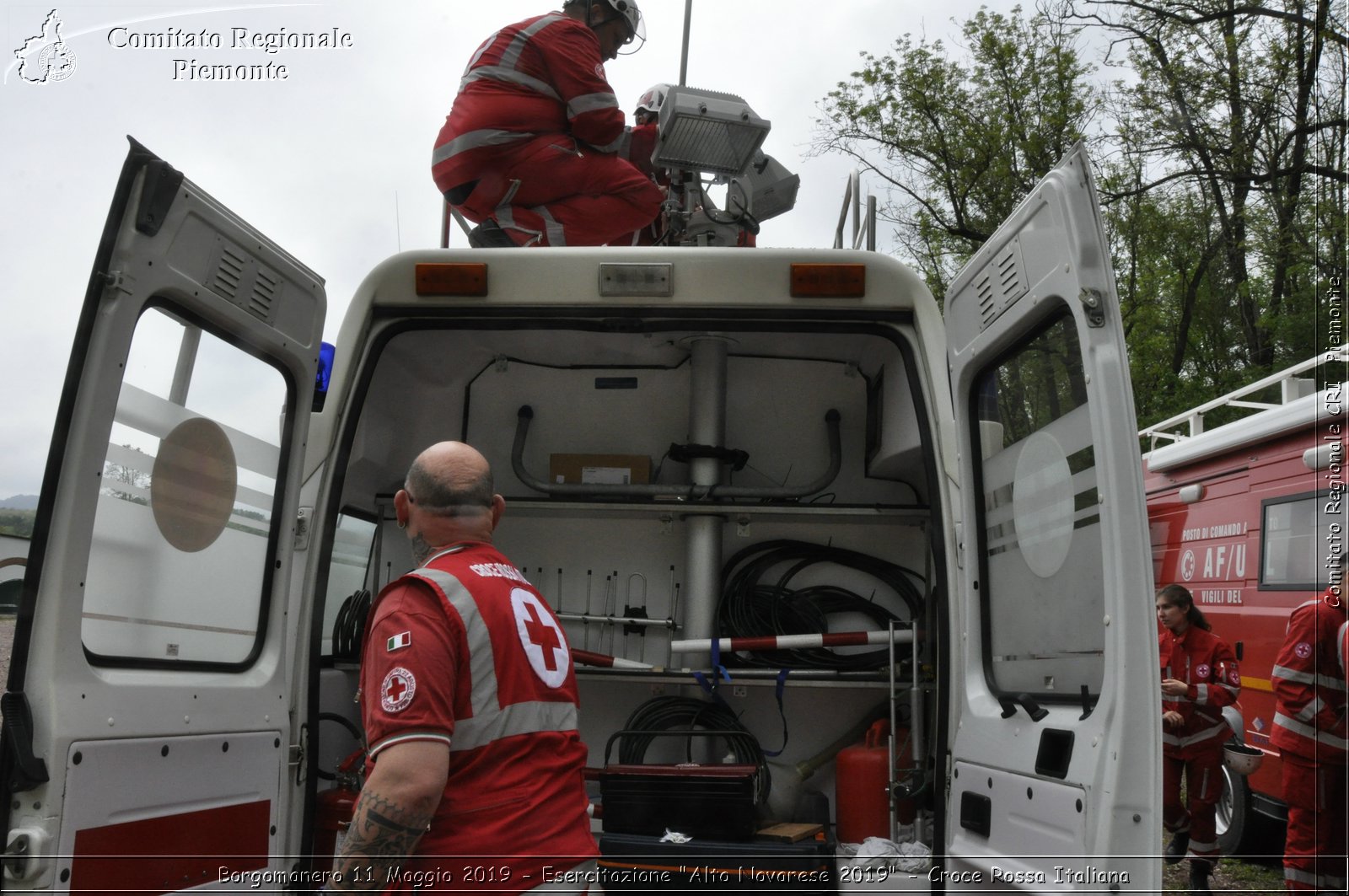 Borgomanero 11 Maggio 2019 - Esercitazione "Alto Novarese 2019" - Croce Rossa Italiana - Comitato Regionale del Piemonte