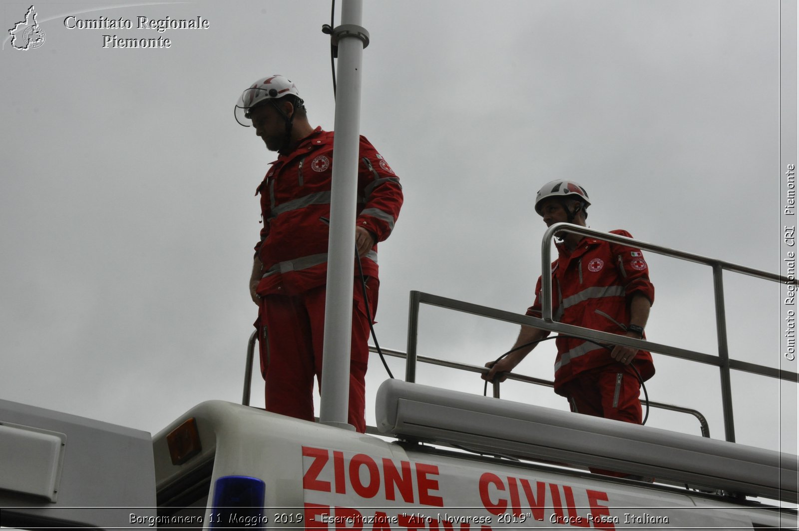 Borgomanero 11 Maggio 2019 - Esercitazione "Alto Novarese 2019" - Croce Rossa Italiana - Comitato Regionale del Piemonte