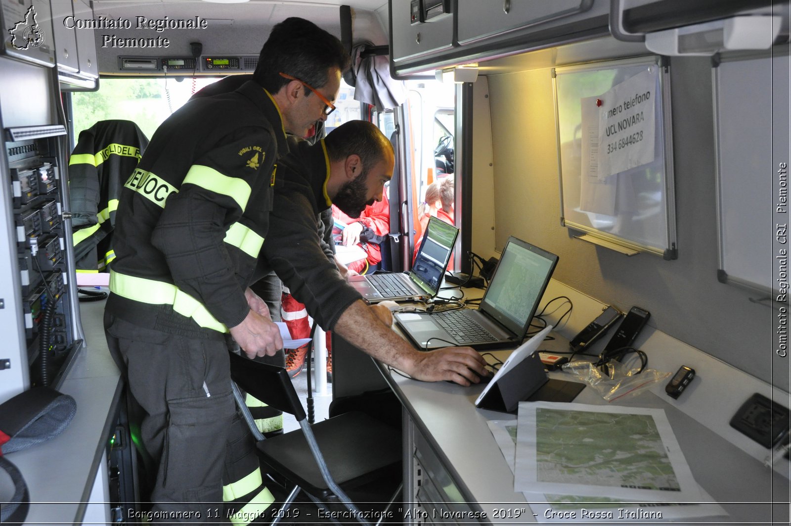 Borgomanero 11 Maggio 2019 - Esercitazione "Alto Novarese 2019" - Croce Rossa Italiana - Comitato Regionale del Piemonte