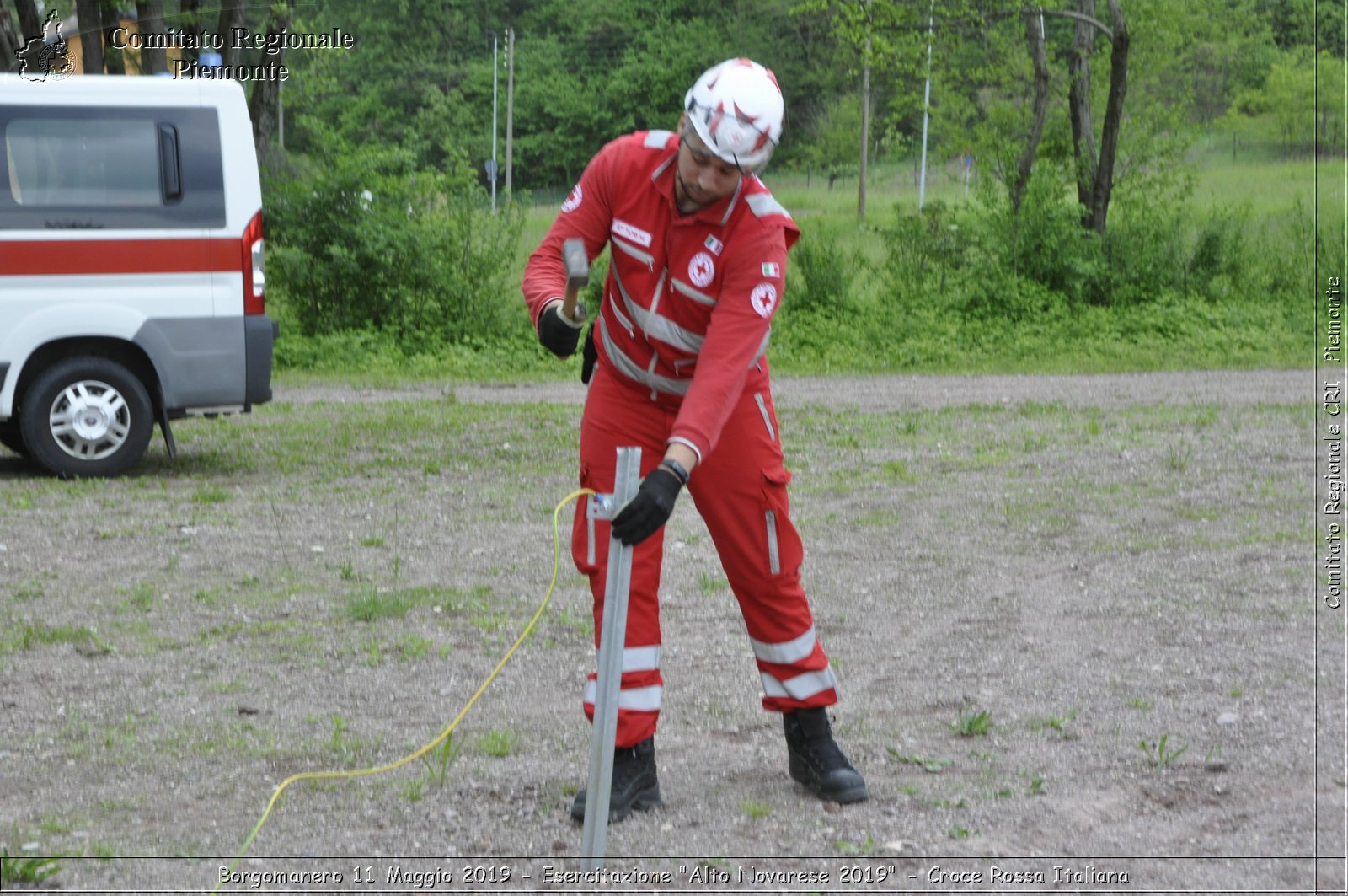 Borgomanero 11 Maggio 2019 - Esercitazione "Alto Novarese 2019" - Croce Rossa Italiana - Comitato Regionale del Piemonte