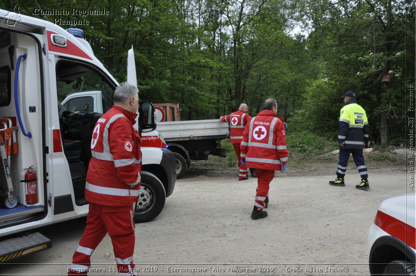 Borgomanero 11 Maggio 2019 - Esercitazione "Alto Novarese 2019" - Croce Rossa Italiana - Comitato Regionale del Piemonte