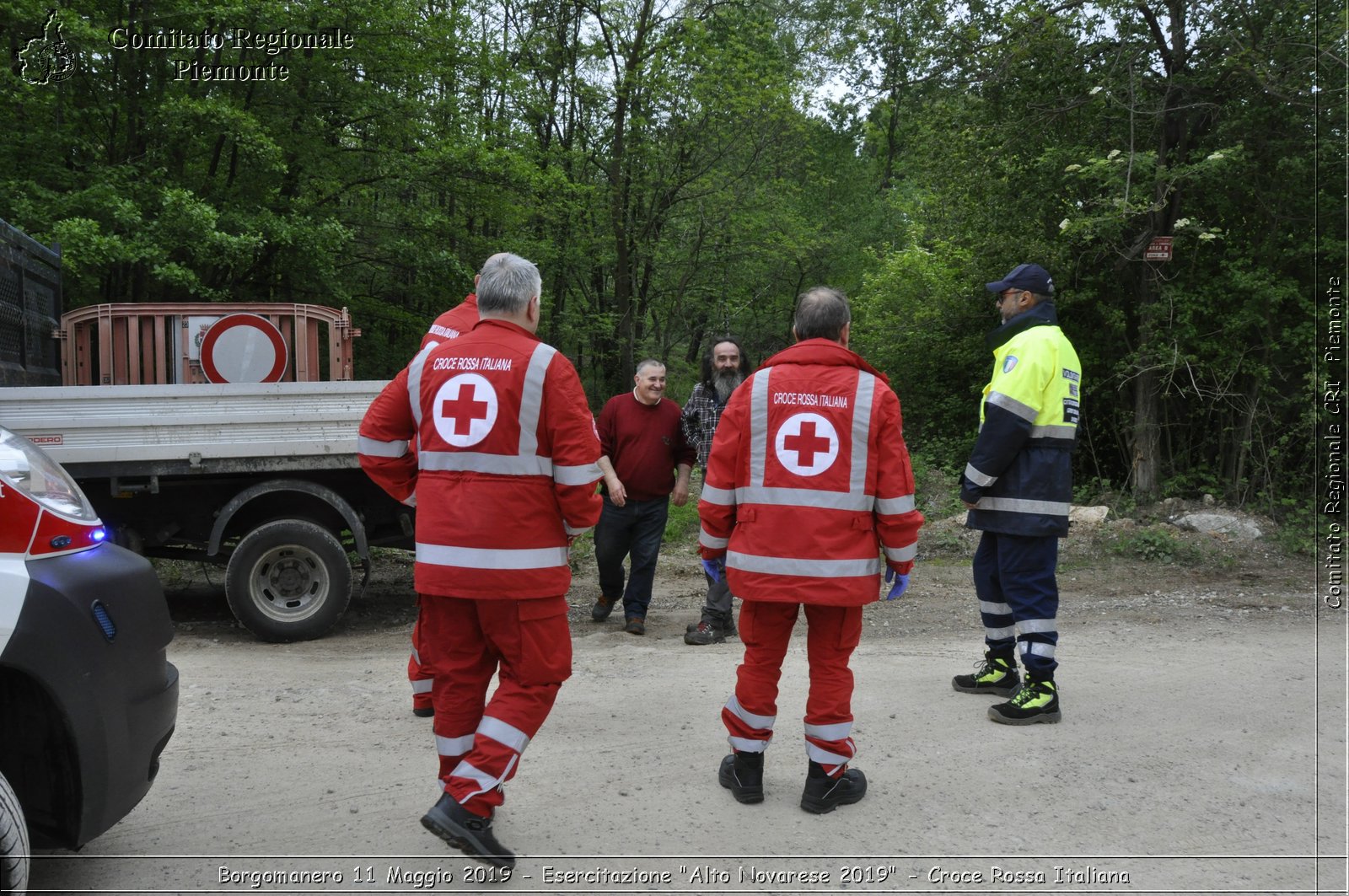 Borgomanero 11 Maggio 2019 - Esercitazione "Alto Novarese 2019" - Croce Rossa Italiana - Comitato Regionale del Piemonte