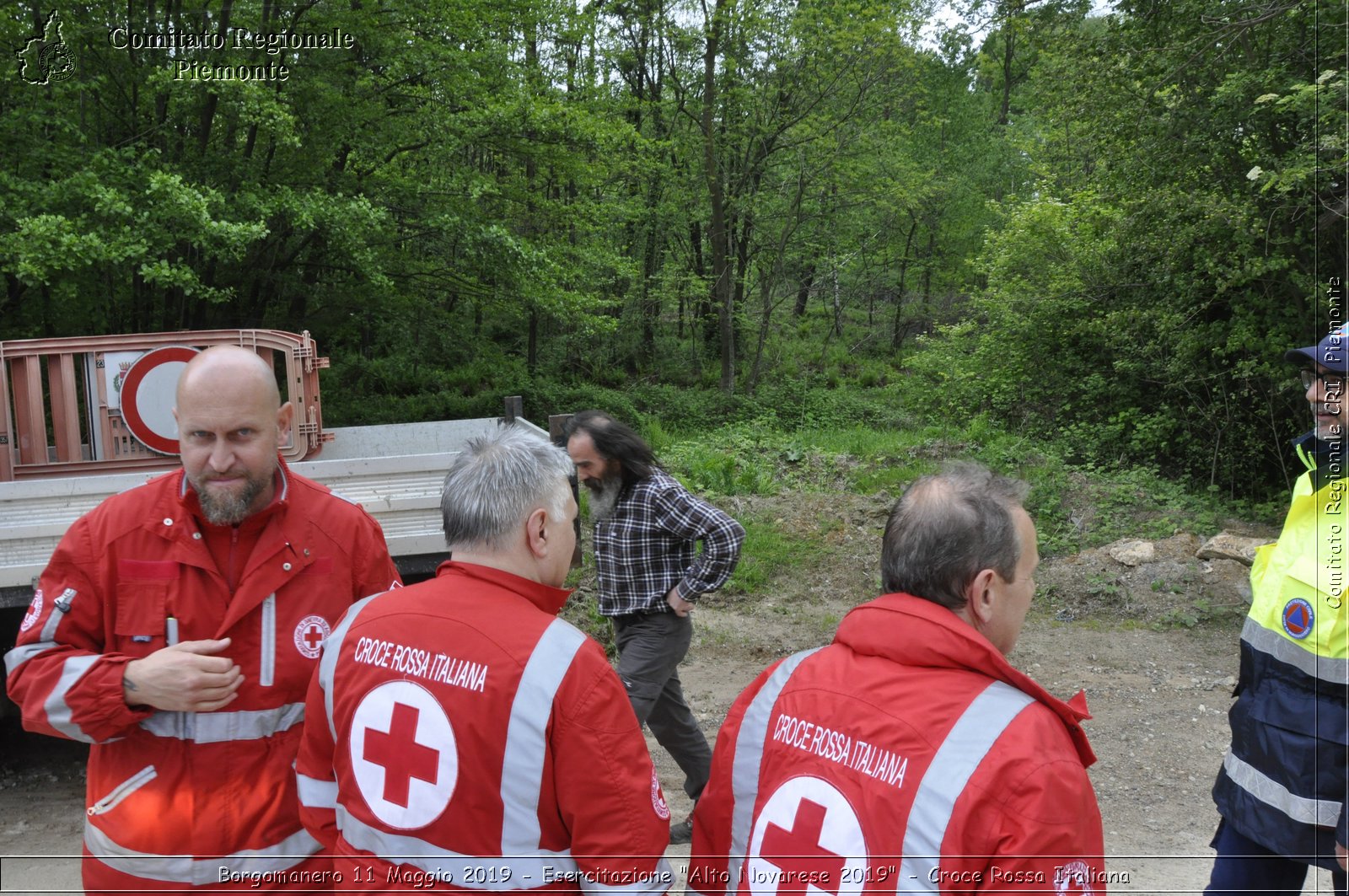 Borgomanero 11 Maggio 2019 - Esercitazione "Alto Novarese 2019" - Croce Rossa Italiana - Comitato Regionale del Piemonte