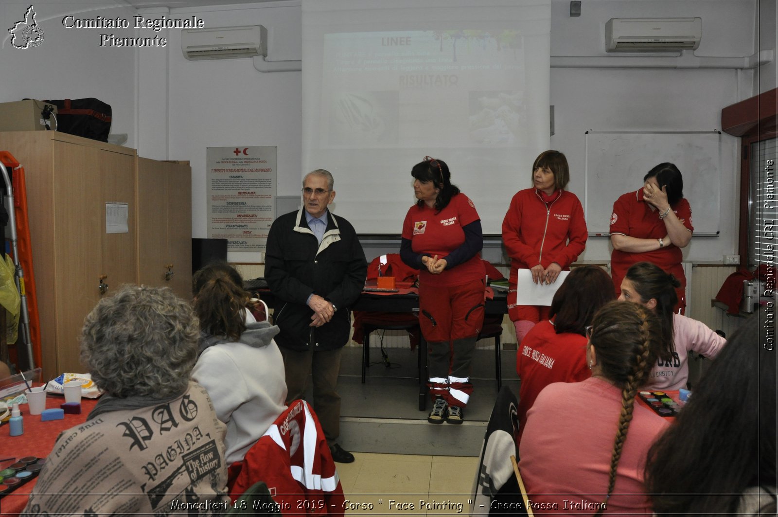 Moncalieri 18 Maggio 2019 - Corso " Face Painting " - Croce Rossa Italiana - Comitato Regionale del Piemonte