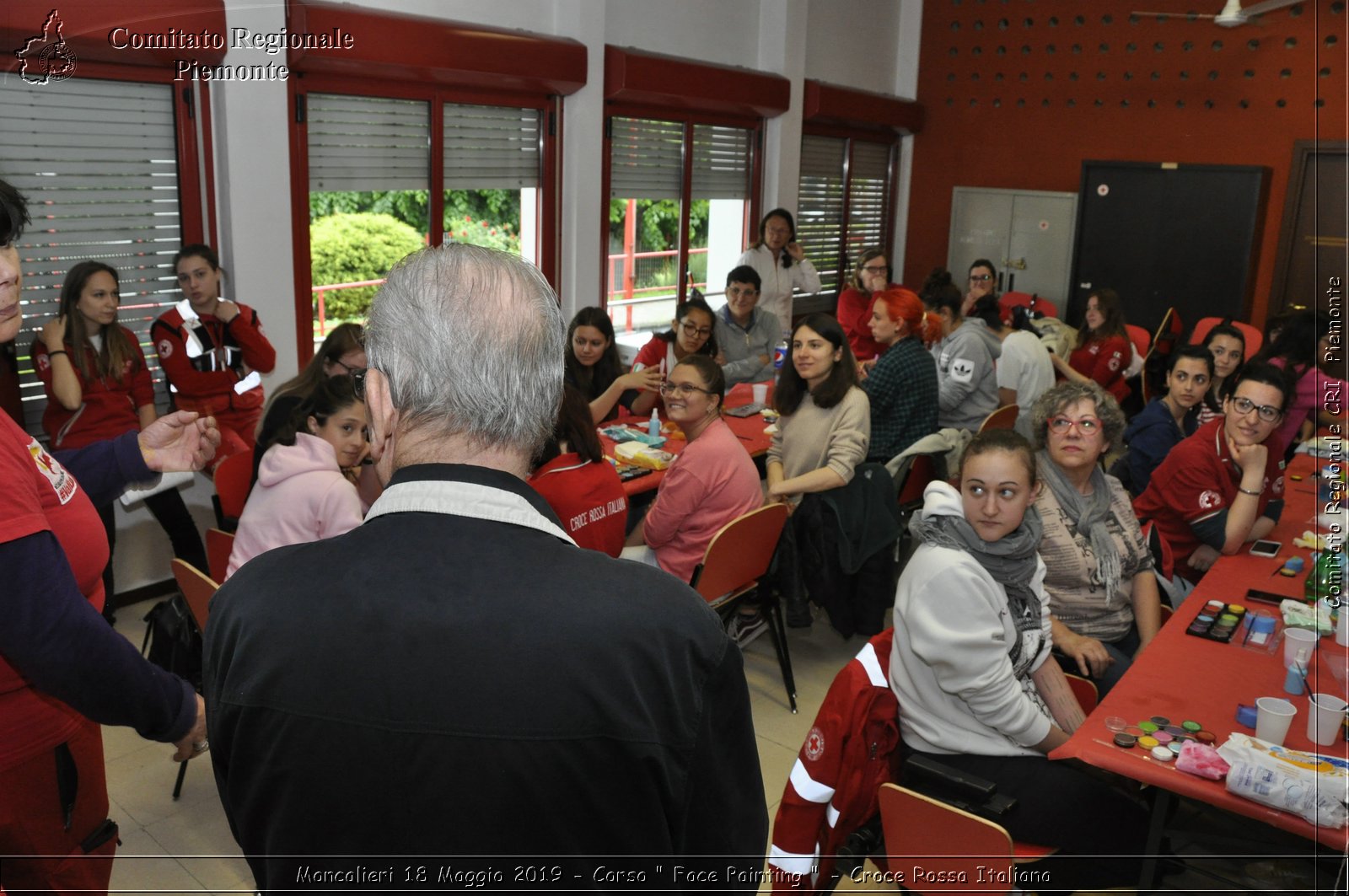 Moncalieri 18 Maggio 2019 - Corso " Face Painting " - Croce Rossa Italiana - Comitato Regionale del Piemonte