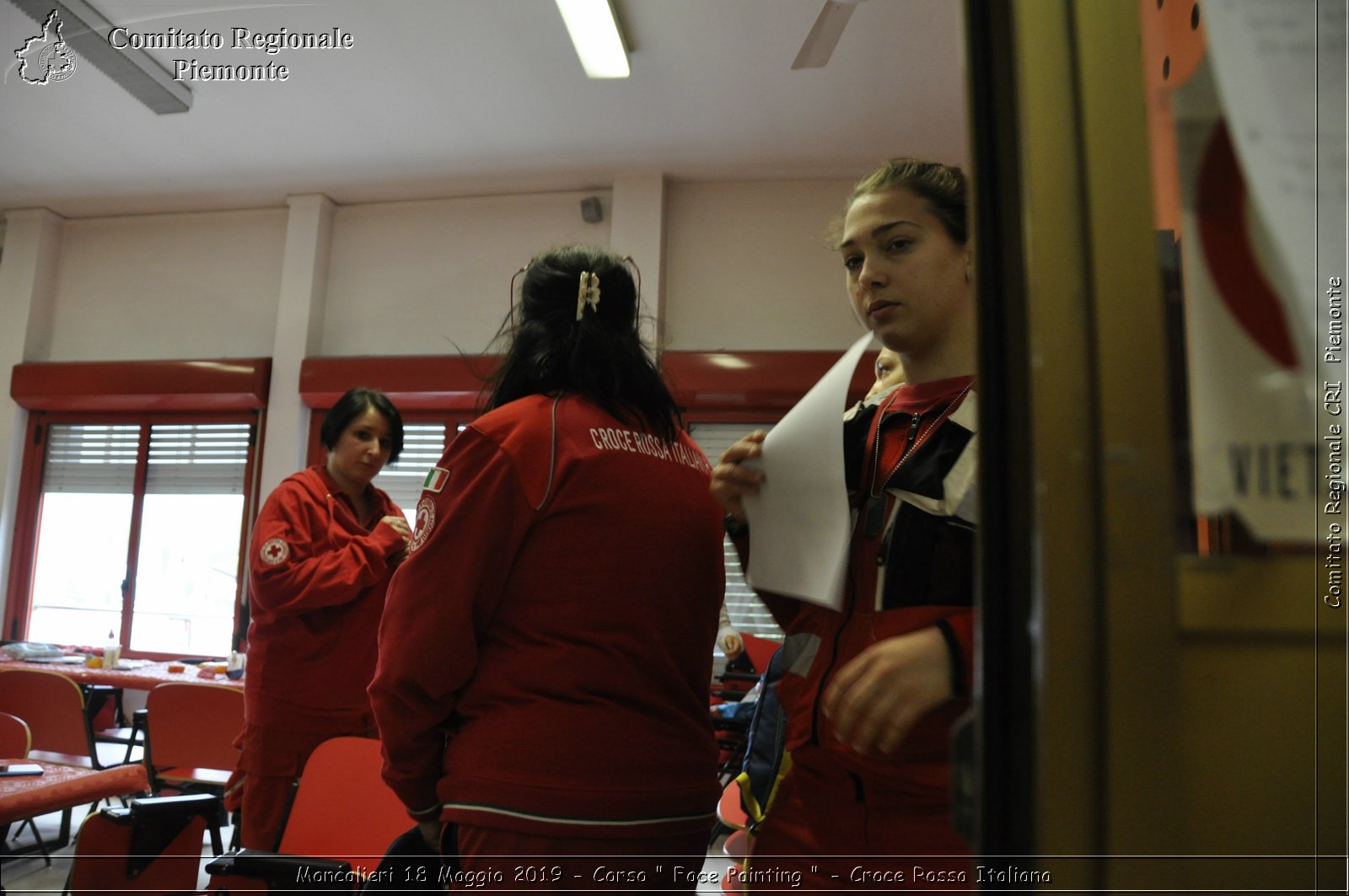 Moncalieri 18 Maggio 2019 - Corso " Face Painting " - Croce Rossa Italiana - Comitato Regionale del Piemonte