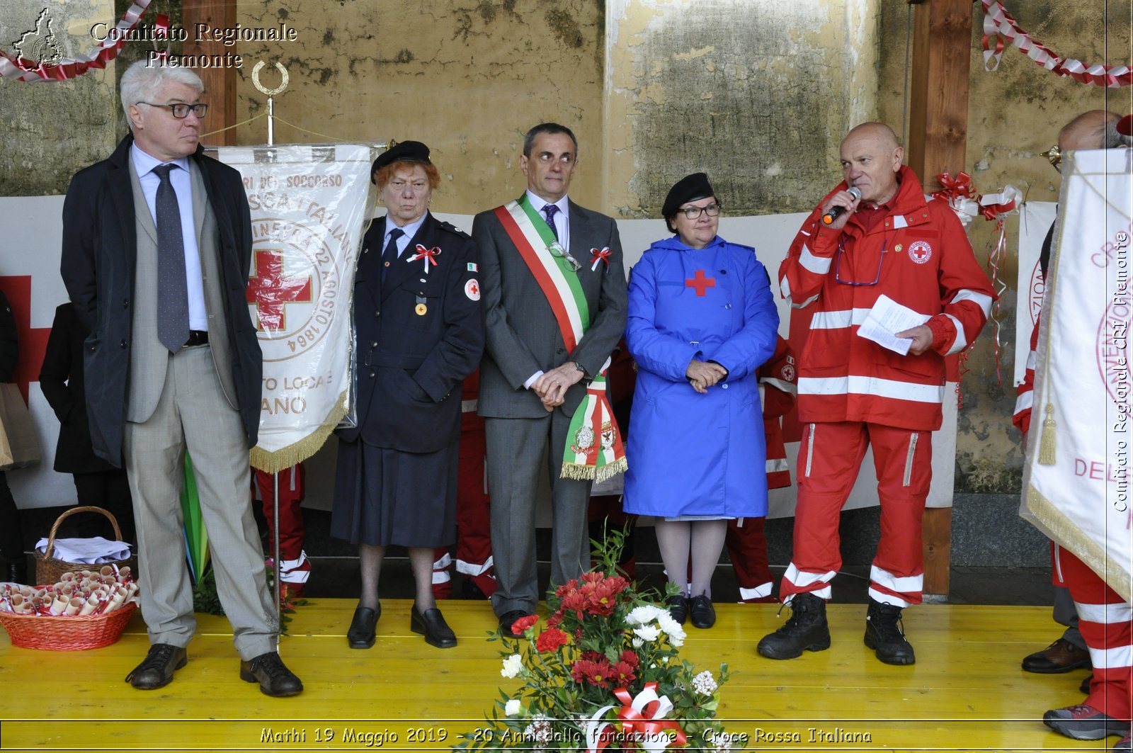 Mathi 19 Maggio 2019 - 20 Anni dalla fondazione - Croce Rossa Italiana - Comitato Regionale del Piemonte