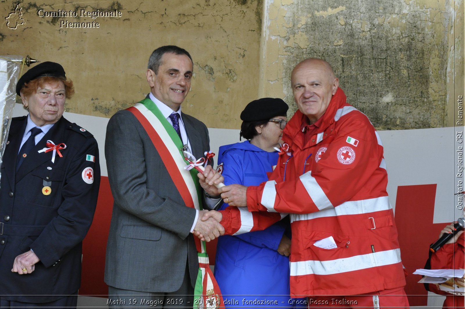 Mathi 19 Maggio 2019 - 20 Anni dalla fondazione - Croce Rossa Italiana - Comitato Regionale del Piemonte