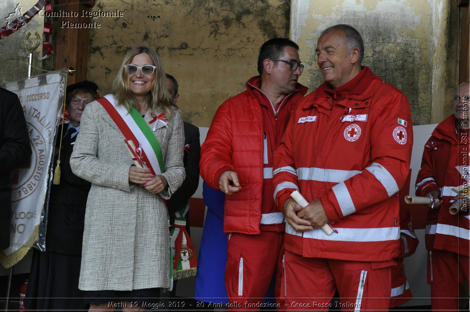 Mathi 19 Maggio 2019 - 20 Anni dalla fondazione - Croce Rossa Italiana - Comitato Regionale del Piemonte