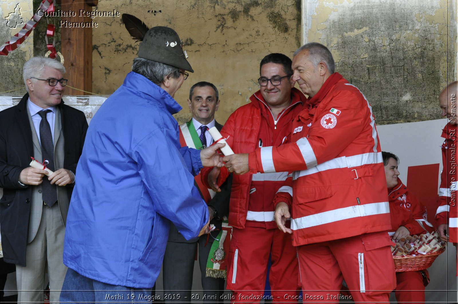 Mathi 19 Maggio 2019 - 20 Anni dalla fondazione - Croce Rossa Italiana - Comitato Regionale del Piemonte