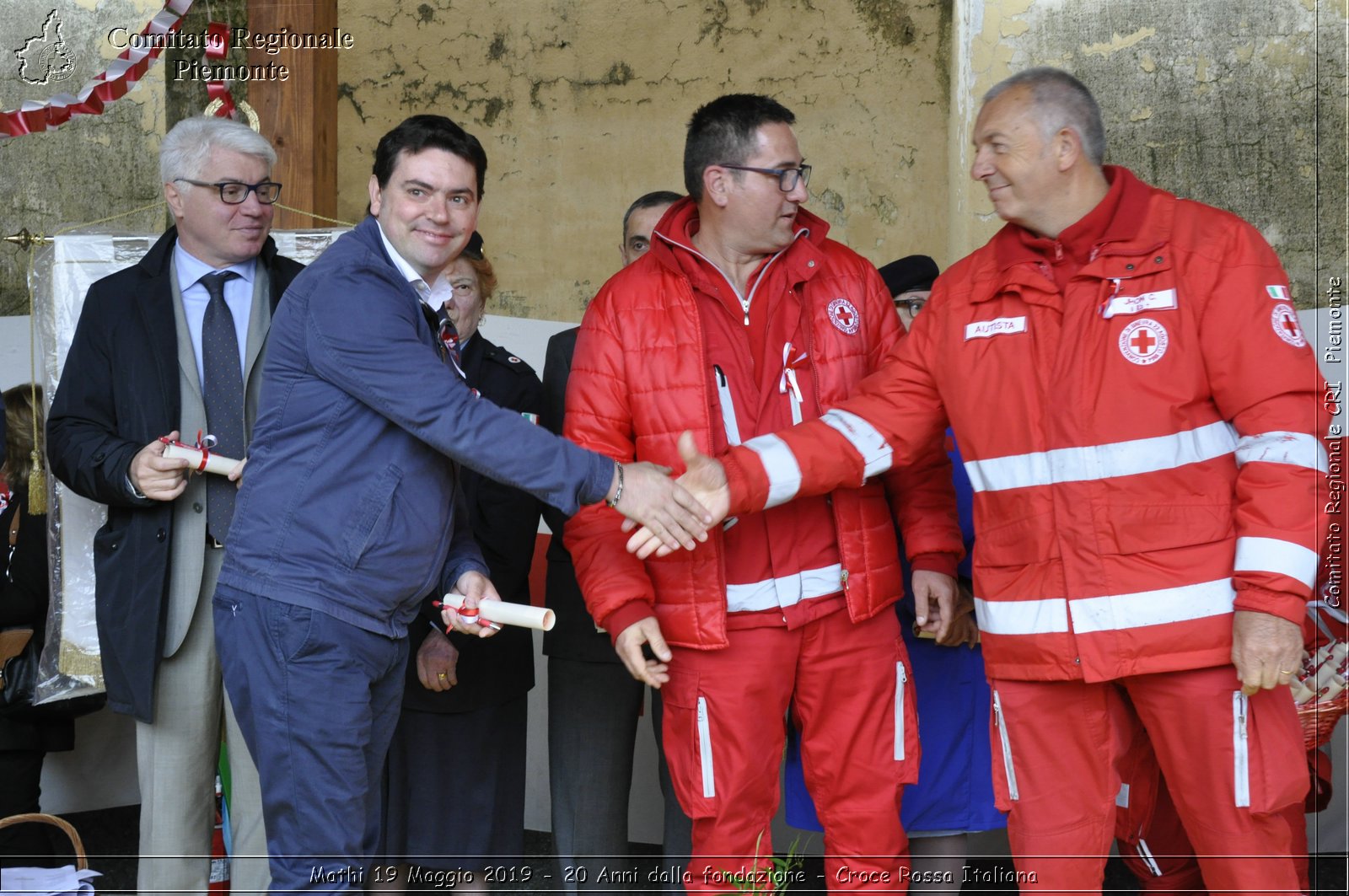 Mathi 19 Maggio 2019 - 20 Anni dalla fondazione - Croce Rossa Italiana - Comitato Regionale del Piemonte