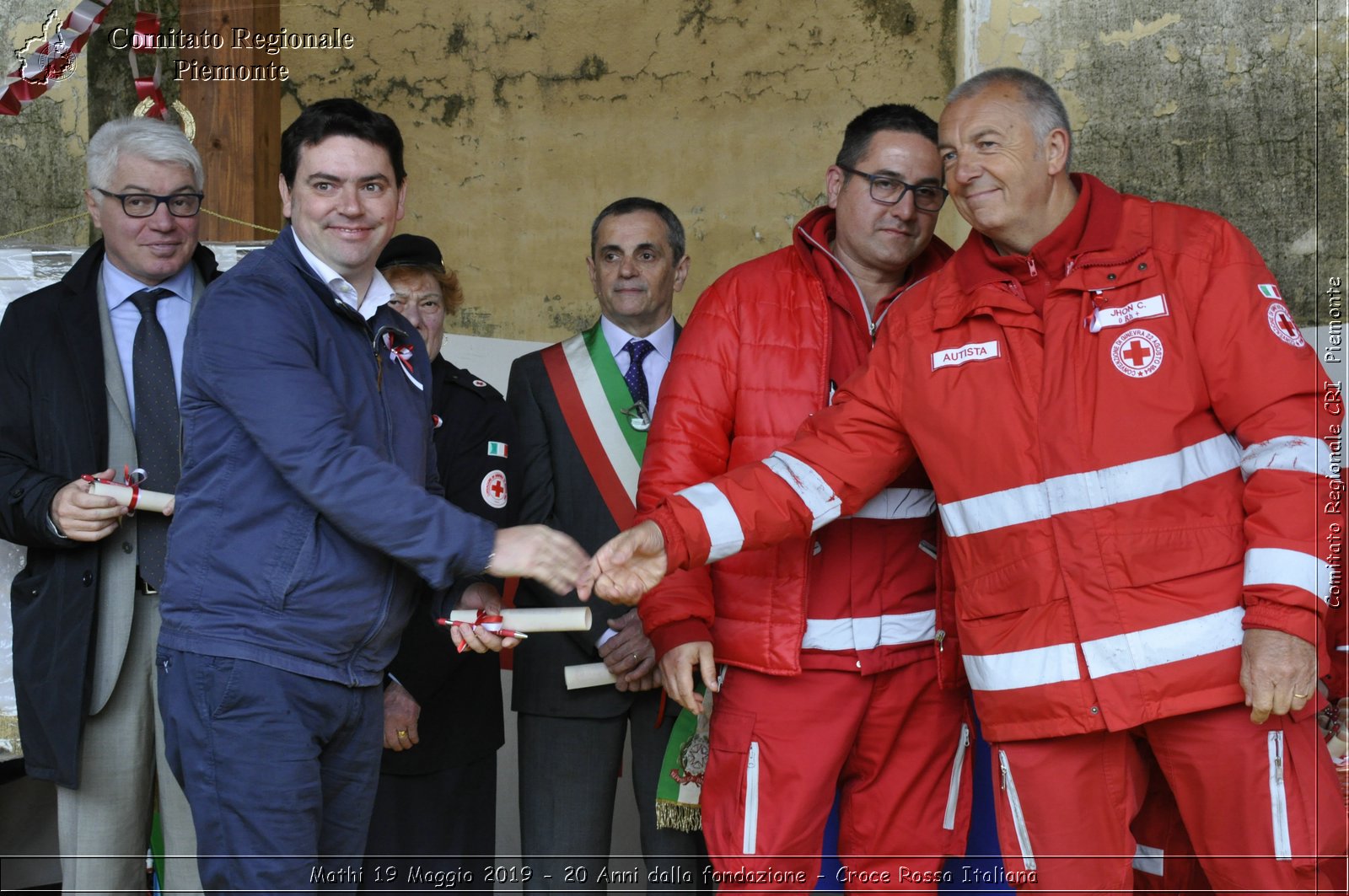 Mathi 19 Maggio 2019 - 20 Anni dalla fondazione - Croce Rossa Italiana - Comitato Regionale del Piemonte