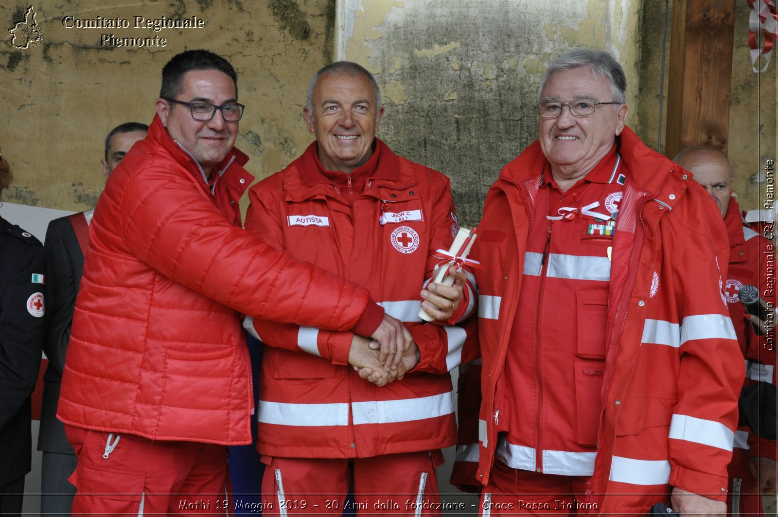 Mathi 19 Maggio 2019 - 20 Anni dalla fondazione - Croce Rossa Italiana - Comitato Regionale del Piemonte