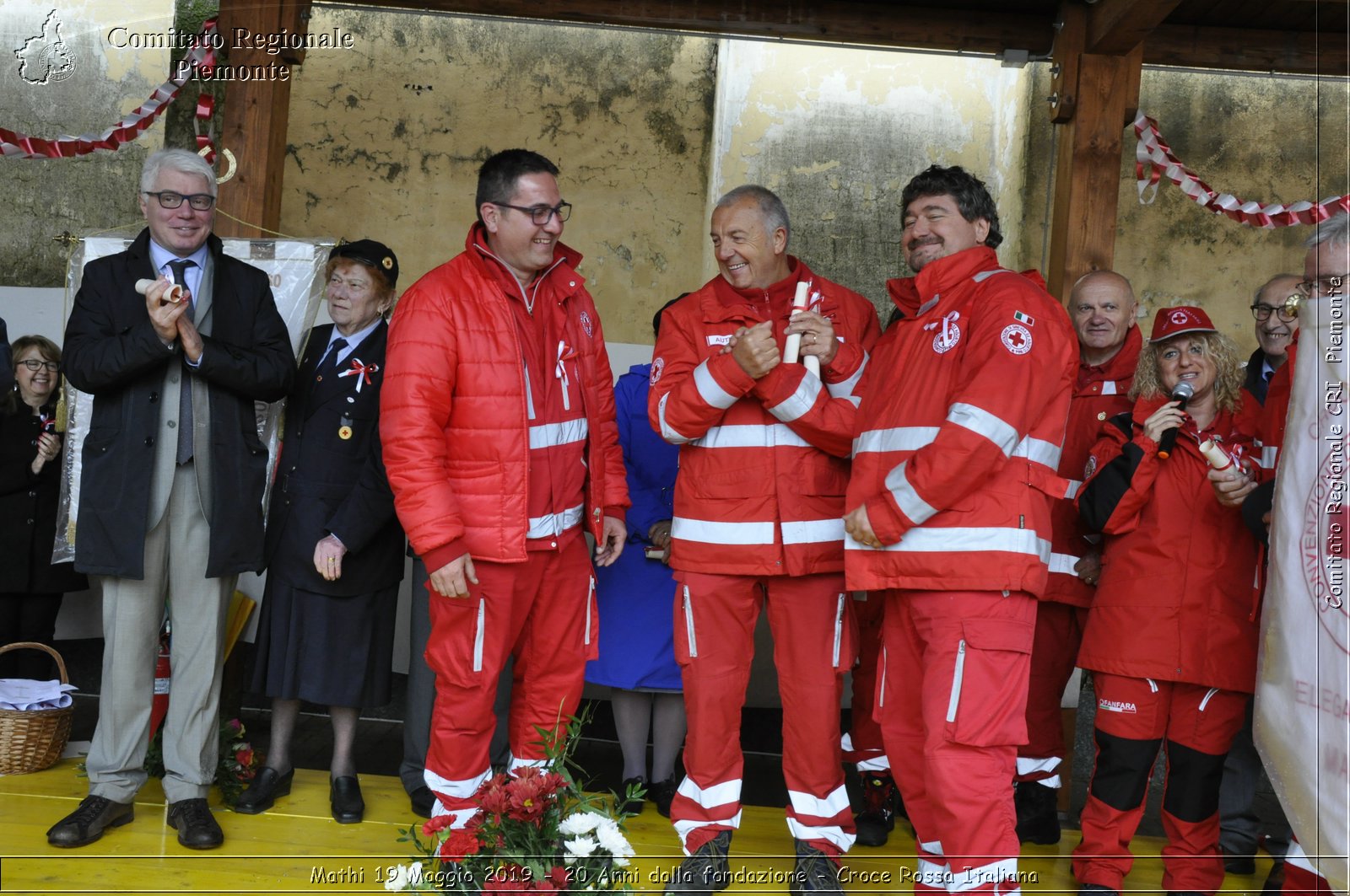 Mathi 19 Maggio 2019 - 20 Anni dalla fondazione - Croce Rossa Italiana - Comitato Regionale del Piemonte