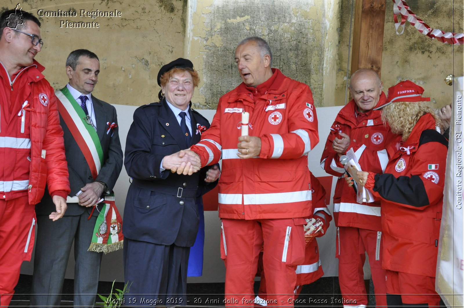 Mathi 19 Maggio 2019 - 20 Anni dalla fondazione - Croce Rossa Italiana - Comitato Regionale del Piemonte