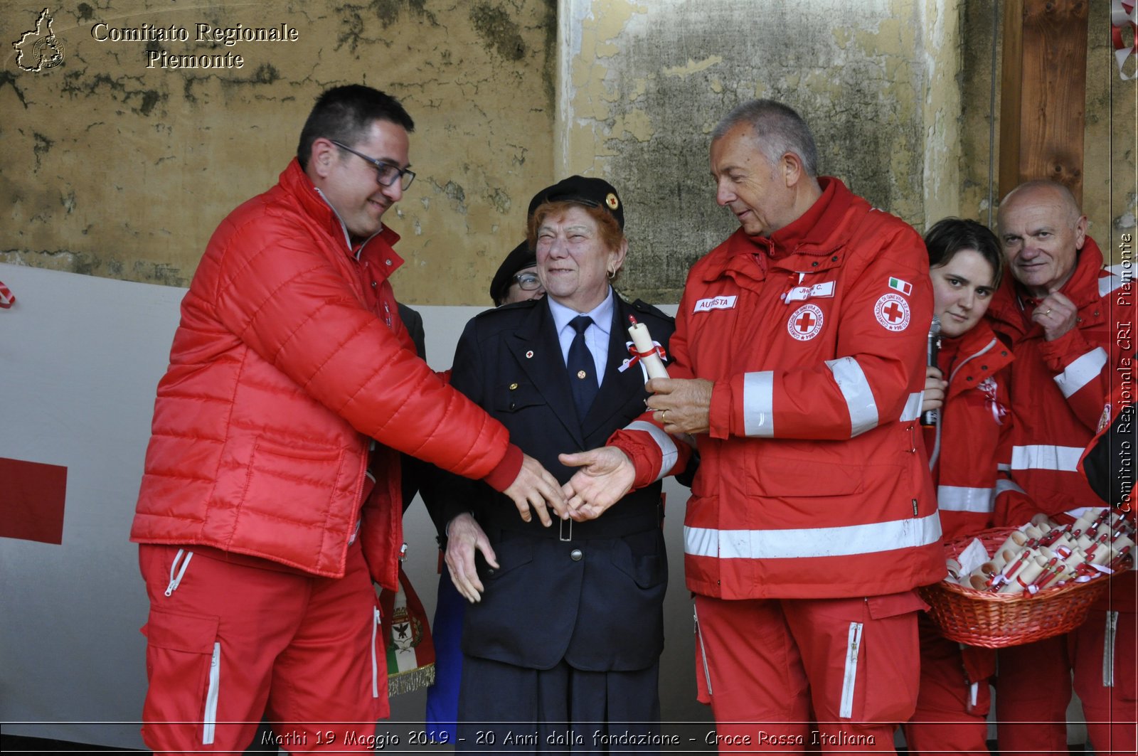 Mathi 19 Maggio 2019 - 20 Anni dalla fondazione - Croce Rossa Italiana - Comitato Regionale del Piemonte