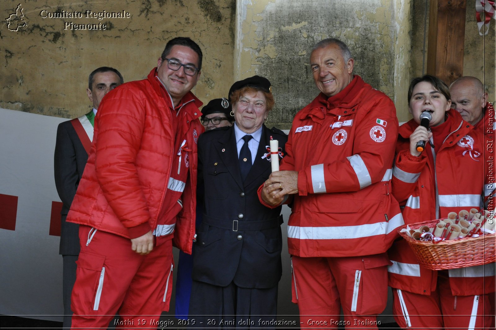 Mathi 19 Maggio 2019 - 20 Anni dalla fondazione - Croce Rossa Italiana - Comitato Regionale del Piemonte