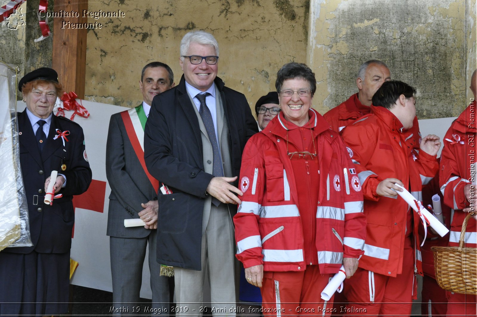 Mathi 19 Maggio 2019 - 20 Anni dalla fondazione - Croce Rossa Italiana - Comitato Regionale del Piemonte