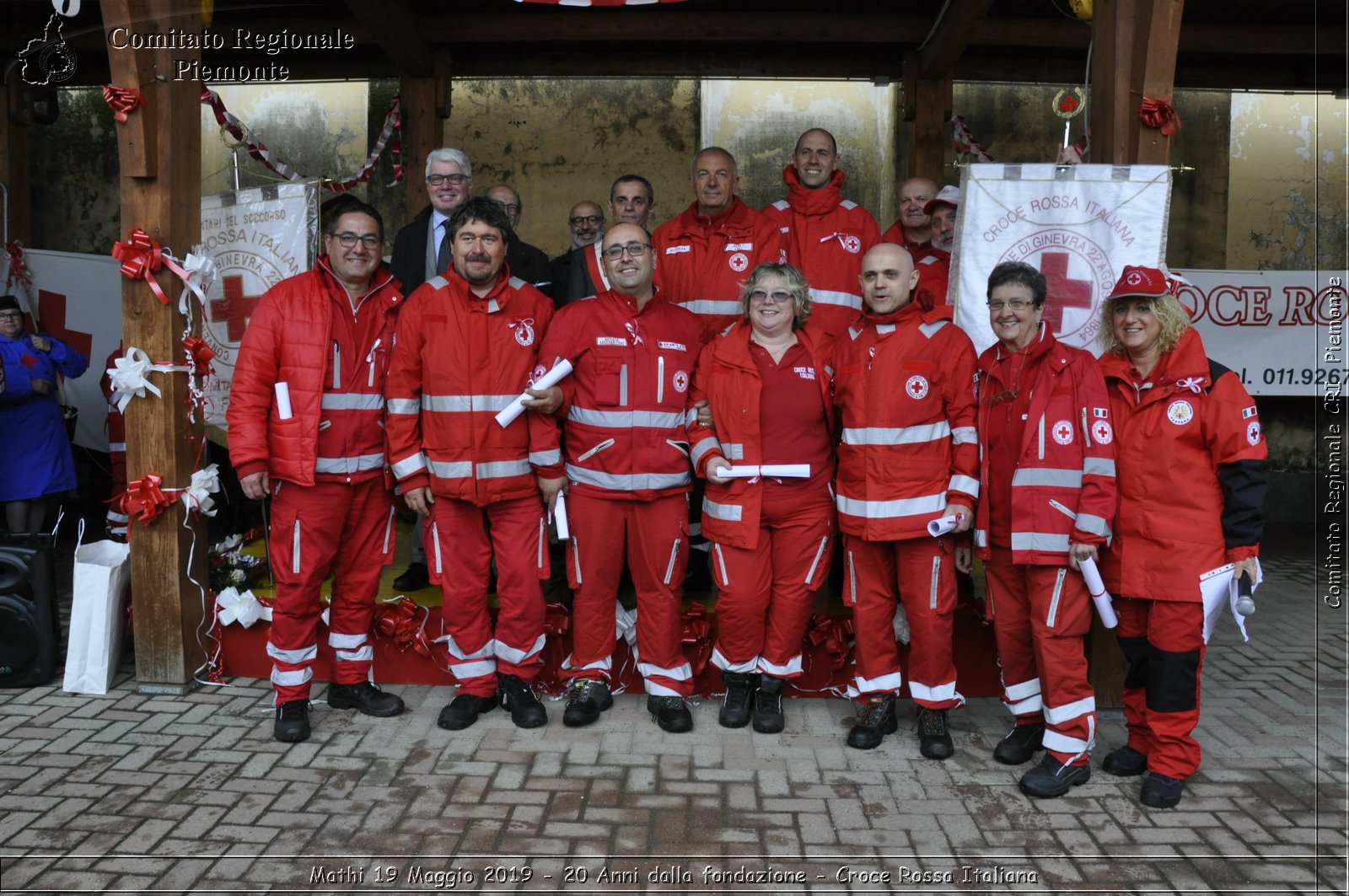 Mathi 19 Maggio 2019 - 20 Anni dalla fondazione - Croce Rossa Italiana - Comitato Regionale del Piemonte