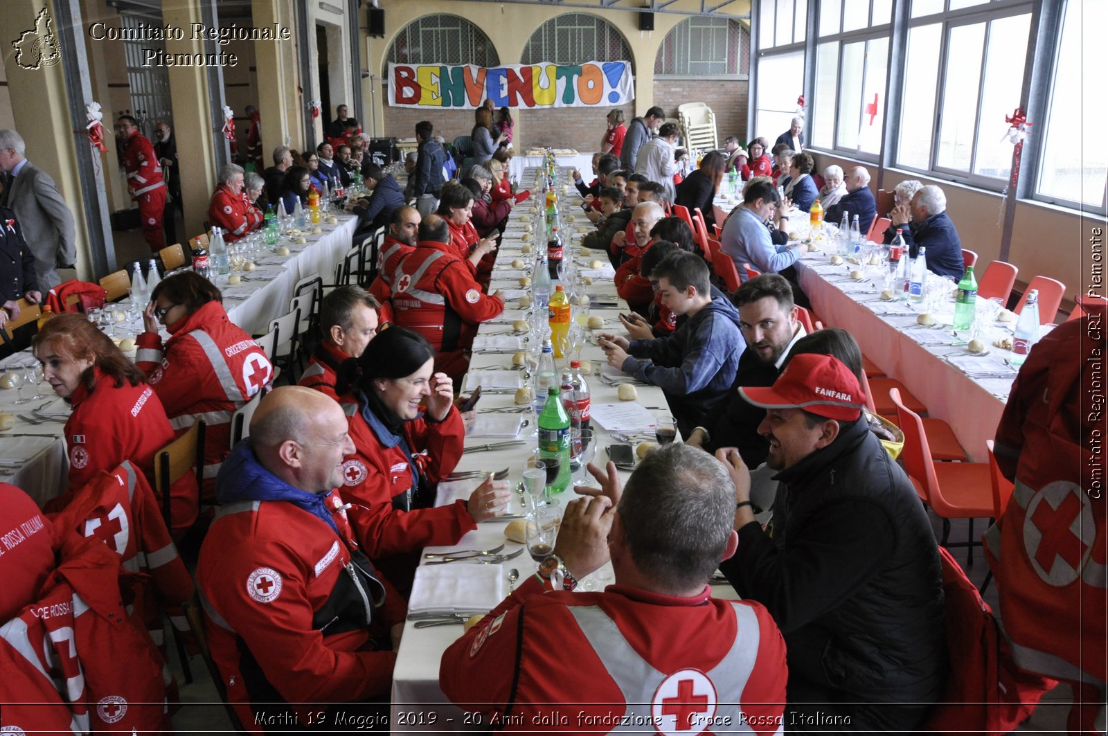 Mathi 19 Maggio 2019 - 20 Anni dalla fondazione - Croce Rossa Italiana - Comitato Regionale del Piemonte