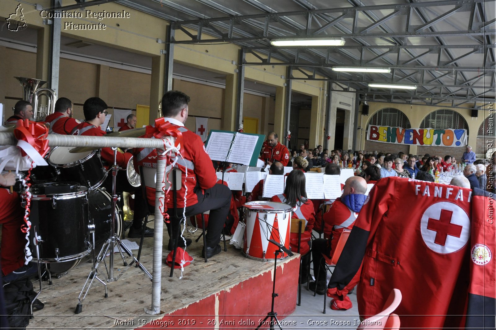 Mathi 19 Maggio 2019 - 20 Anni dalla fondazione - Croce Rossa Italiana - Comitato Regionale del Piemonte