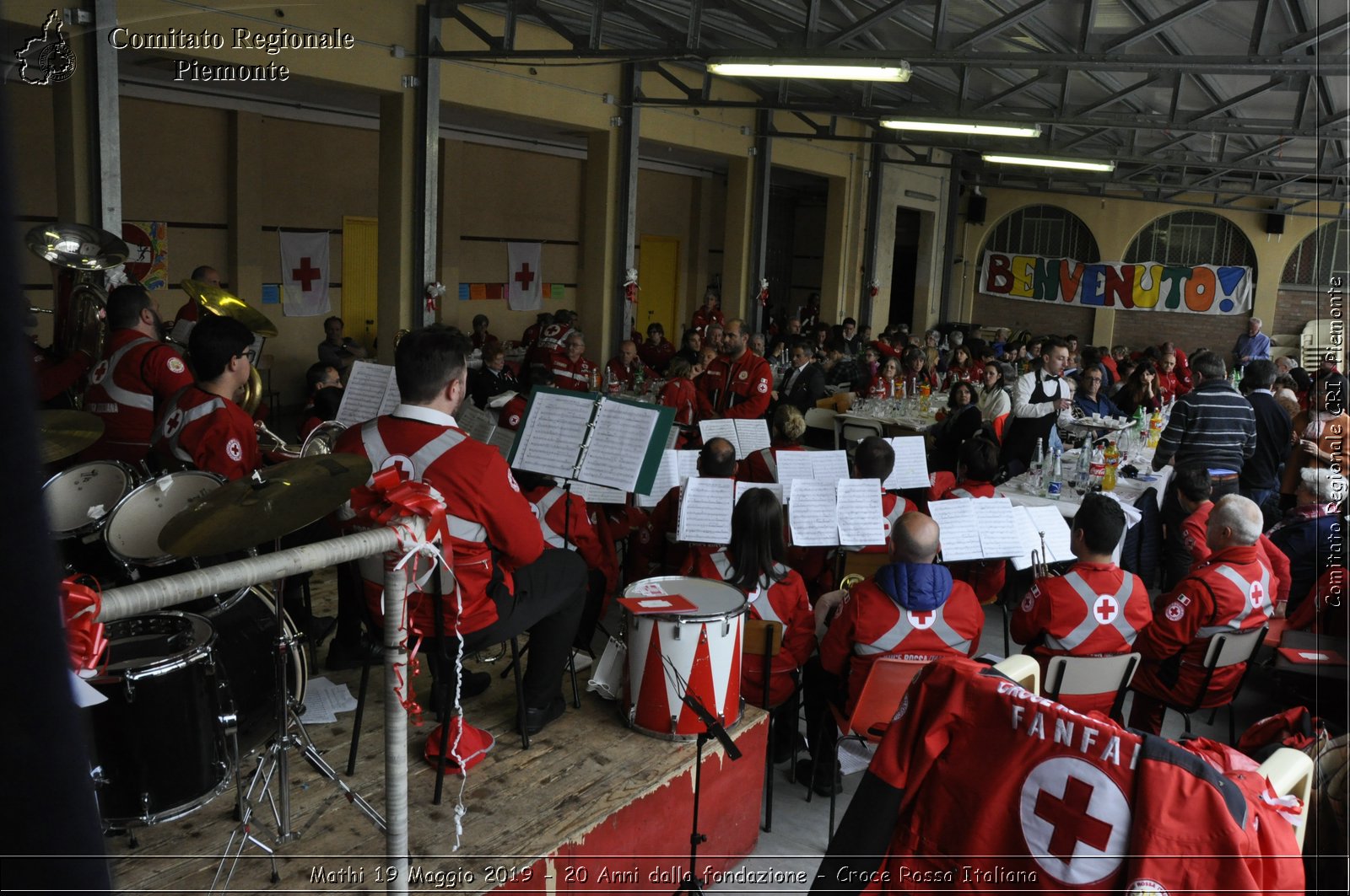 Mathi 19 Maggio 2019 - 20 Anni dalla fondazione - Croce Rossa Italiana - Comitato Regionale del Piemonte