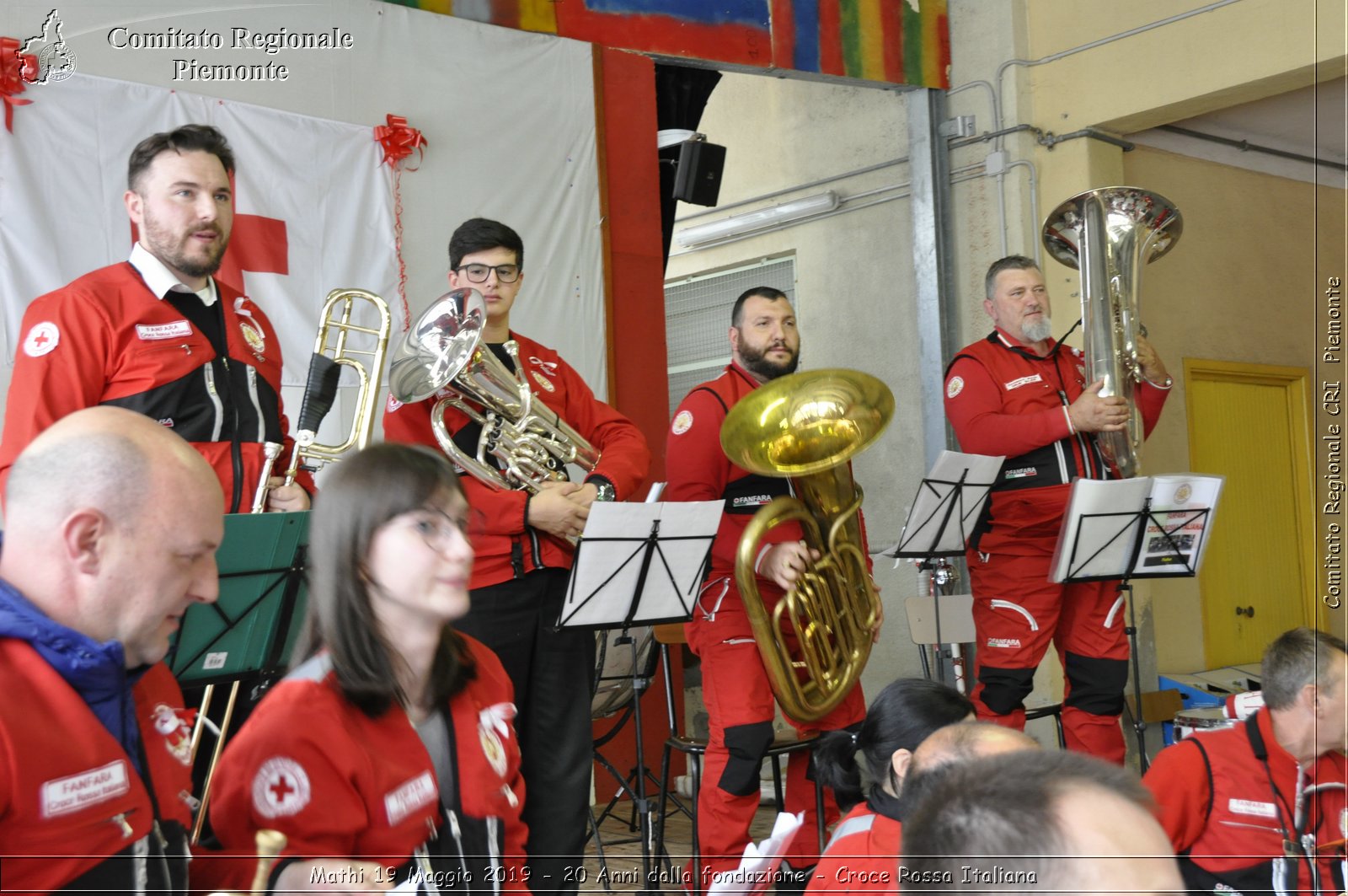 Mathi 19 Maggio 2019 - 20 Anni dalla fondazione - Croce Rossa Italiana - Comitato Regionale del Piemonte