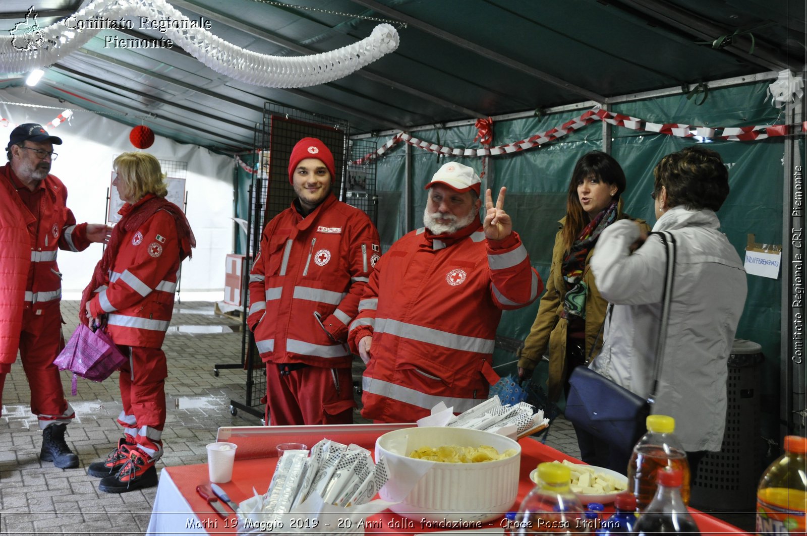 Mathi 19 Maggio 2019 - 20 Anni dalla fondazione - Croce Rossa Italiana - Comitato Regionale del Piemonte