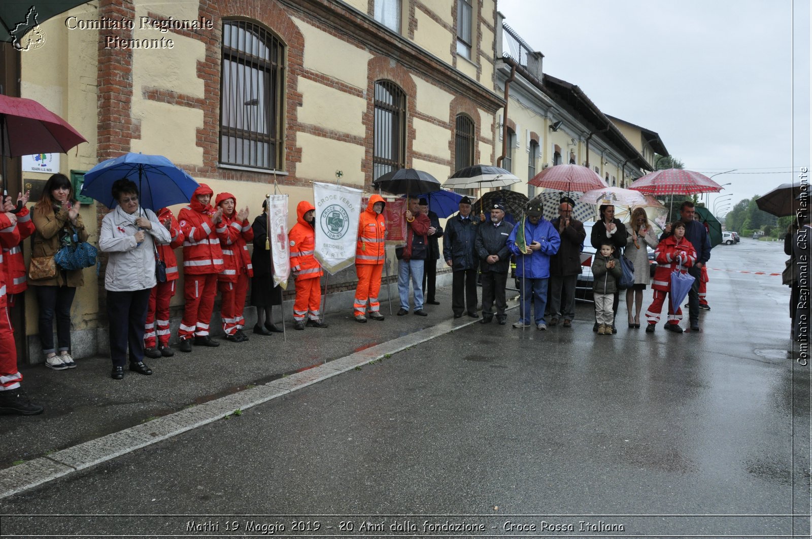 Mathi 19 Maggio 2019 - 20 Anni dalla fondazione - Croce Rossa Italiana - Comitato Regionale del Piemonte