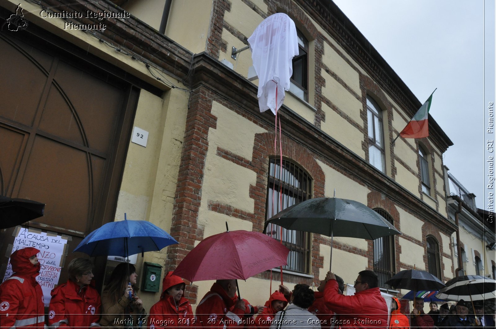 Mathi 19 Maggio 2019 - 20 Anni dalla fondazione - Croce Rossa Italiana - Comitato Regionale del Piemonte