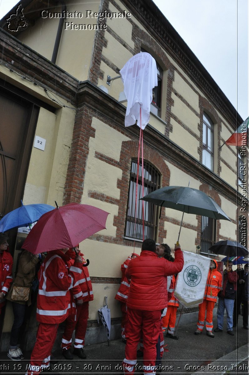 Mathi 19 Maggio 2019 - 20 Anni dalla fondazione - Croce Rossa Italiana - Comitato Regionale del Piemonte