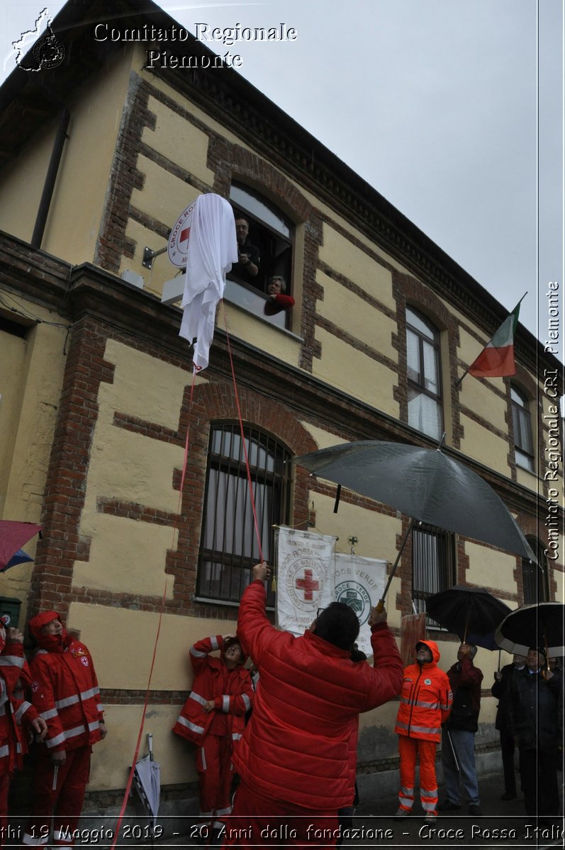 Mathi 19 Maggio 2019 - 20 Anni dalla fondazione - Croce Rossa Italiana - Comitato Regionale del Piemonte