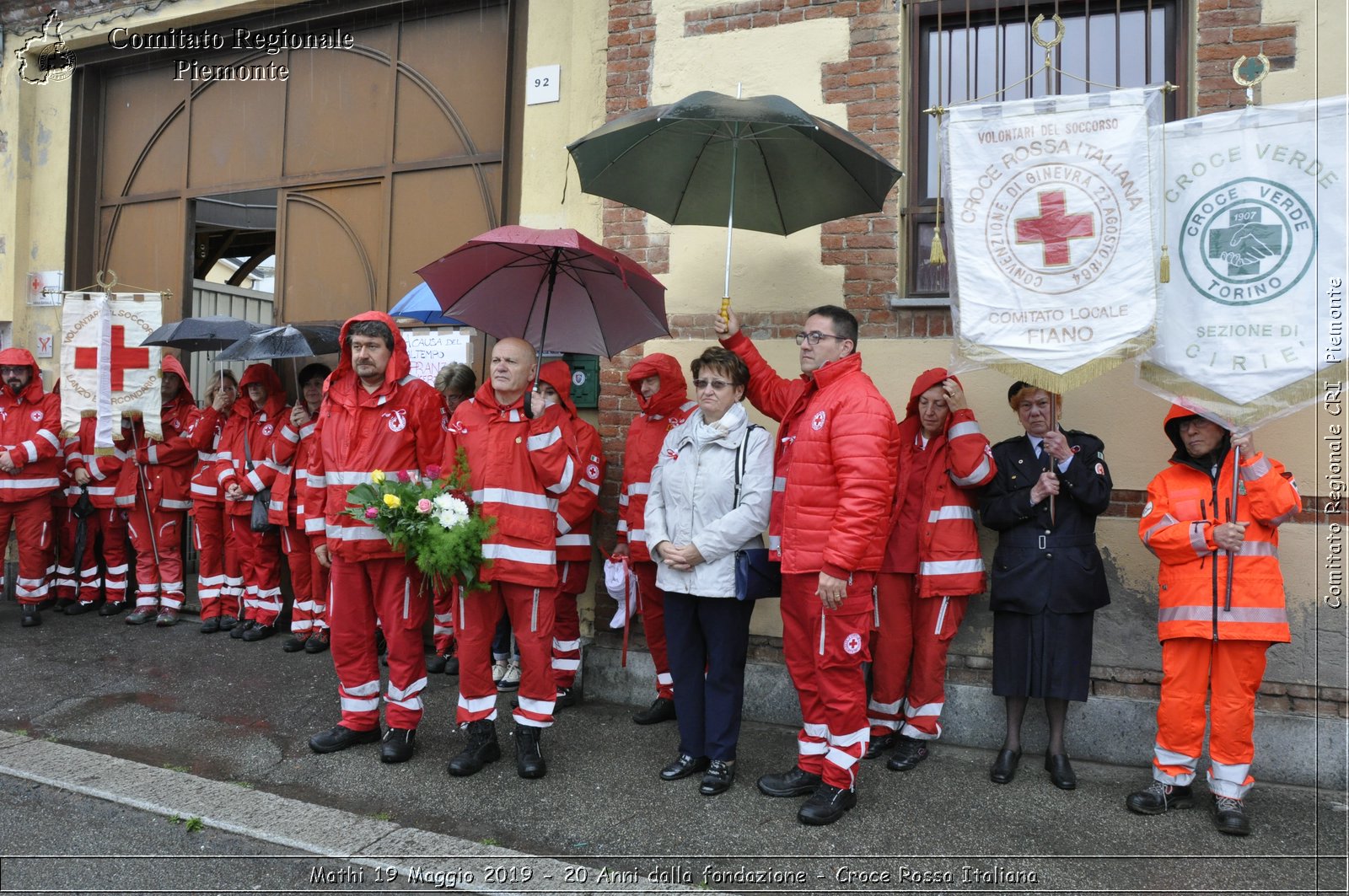 Mathi 19 Maggio 2019 - 20 Anni dalla fondazione - Croce Rossa Italiana - Comitato Regionale del Piemonte