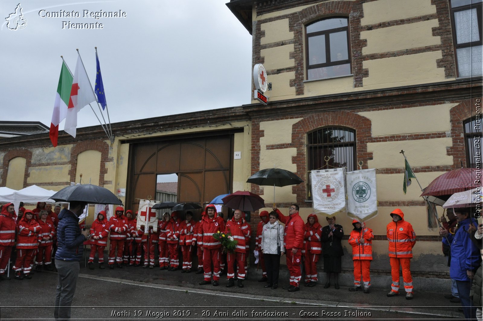 Mathi 19 Maggio 2019 - 20 Anni dalla fondazione - Croce Rossa Italiana - Comitato Regionale del Piemonte