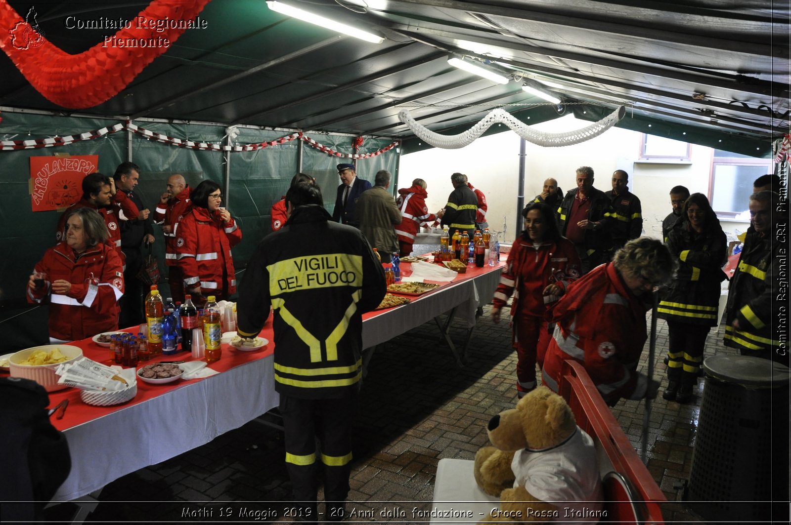 Mathi 19 Maggio 2019 - 20 Anni dalla fondazione - Croce Rossa Italiana - Comitato Regionale del Piemonte