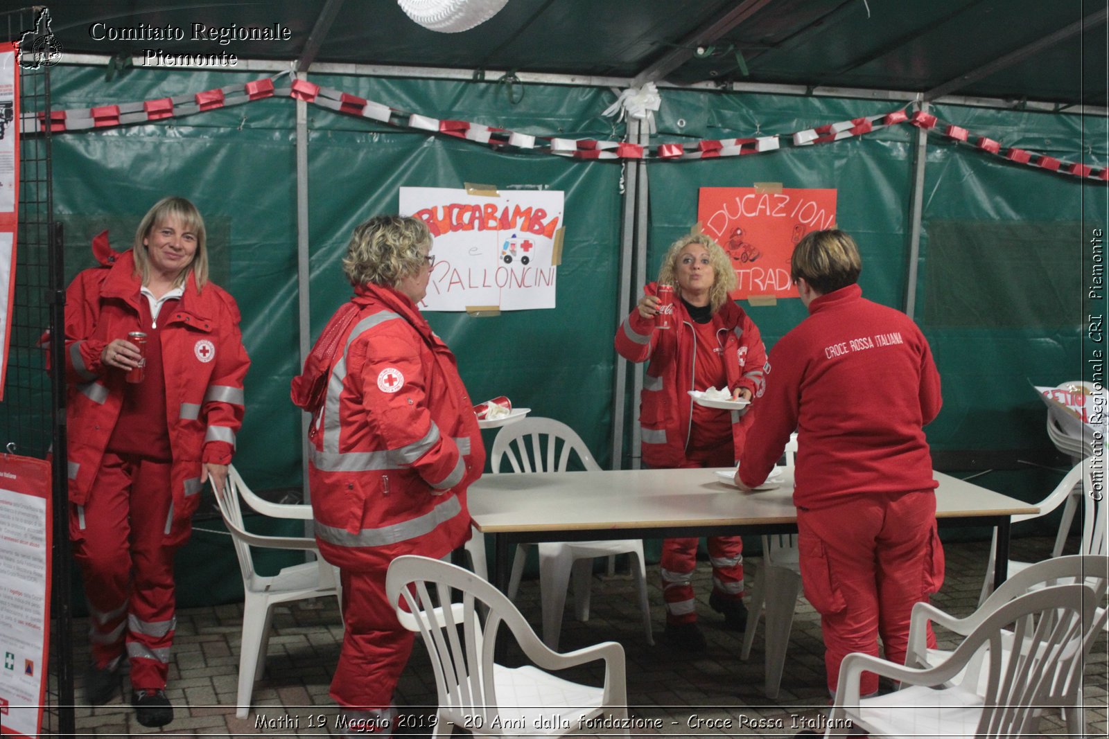 Mathi 19 Maggio 2019 - 20 Anni dalla fondazione - Croce Rossa Italiana - Comitato Regionale del Piemonte