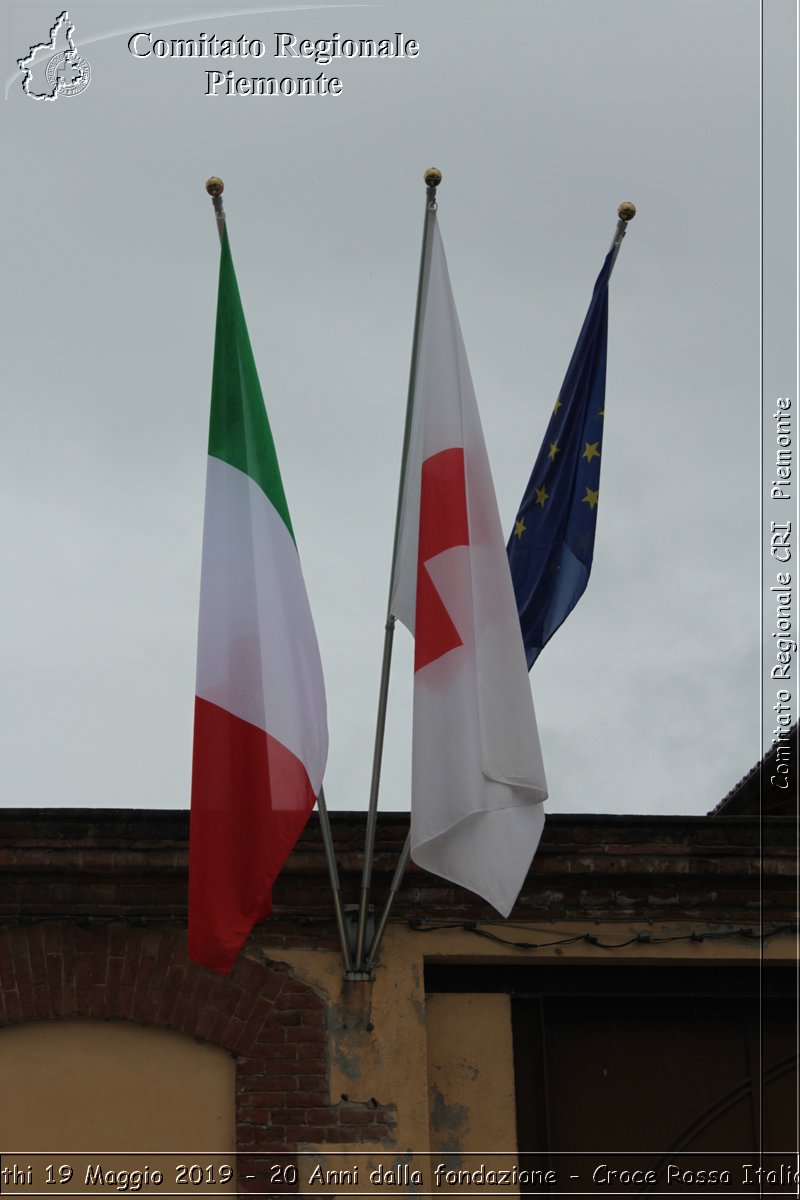 Mathi 19 Maggio 2019 - 20 Anni dalla fondazione - Croce Rossa Italiana - Comitato Regionale del Piemonte