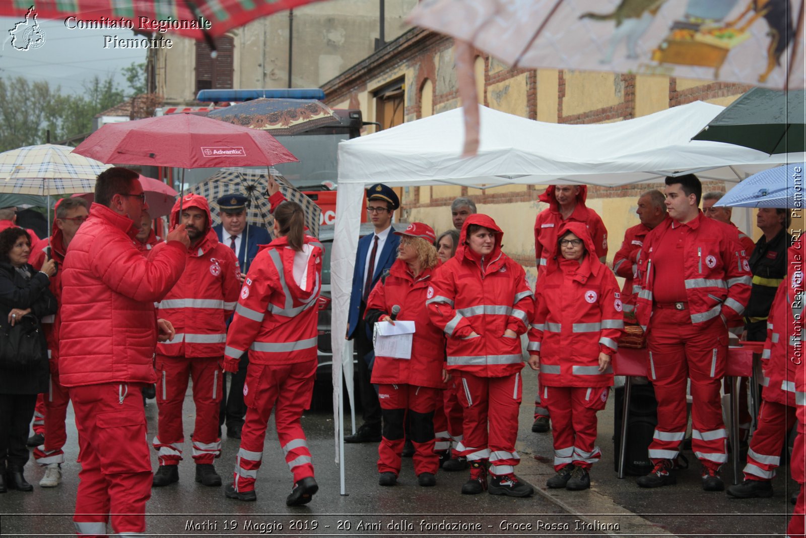 Mathi 19 Maggio 2019 - 20 Anni dalla fondazione - Croce Rossa Italiana - Comitato Regionale del Piemonte