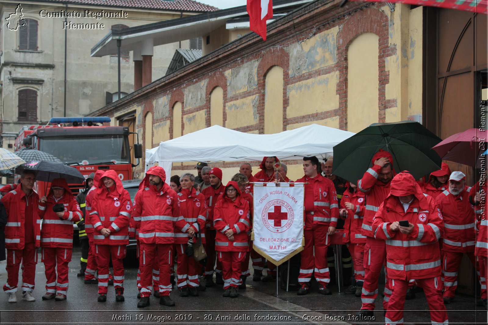 Mathi 19 Maggio 2019 - 20 Anni dalla fondazione - Croce Rossa Italiana - Comitato Regionale del Piemonte