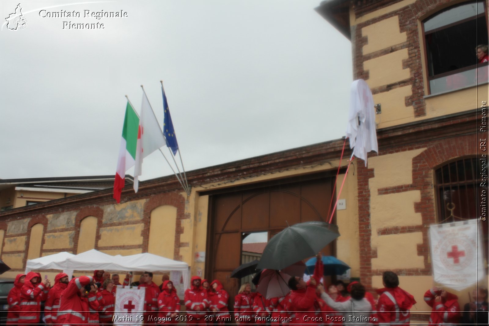 Mathi 19 Maggio 2019 - 20 Anni dalla fondazione - Croce Rossa Italiana - Comitato Regionale del Piemonte