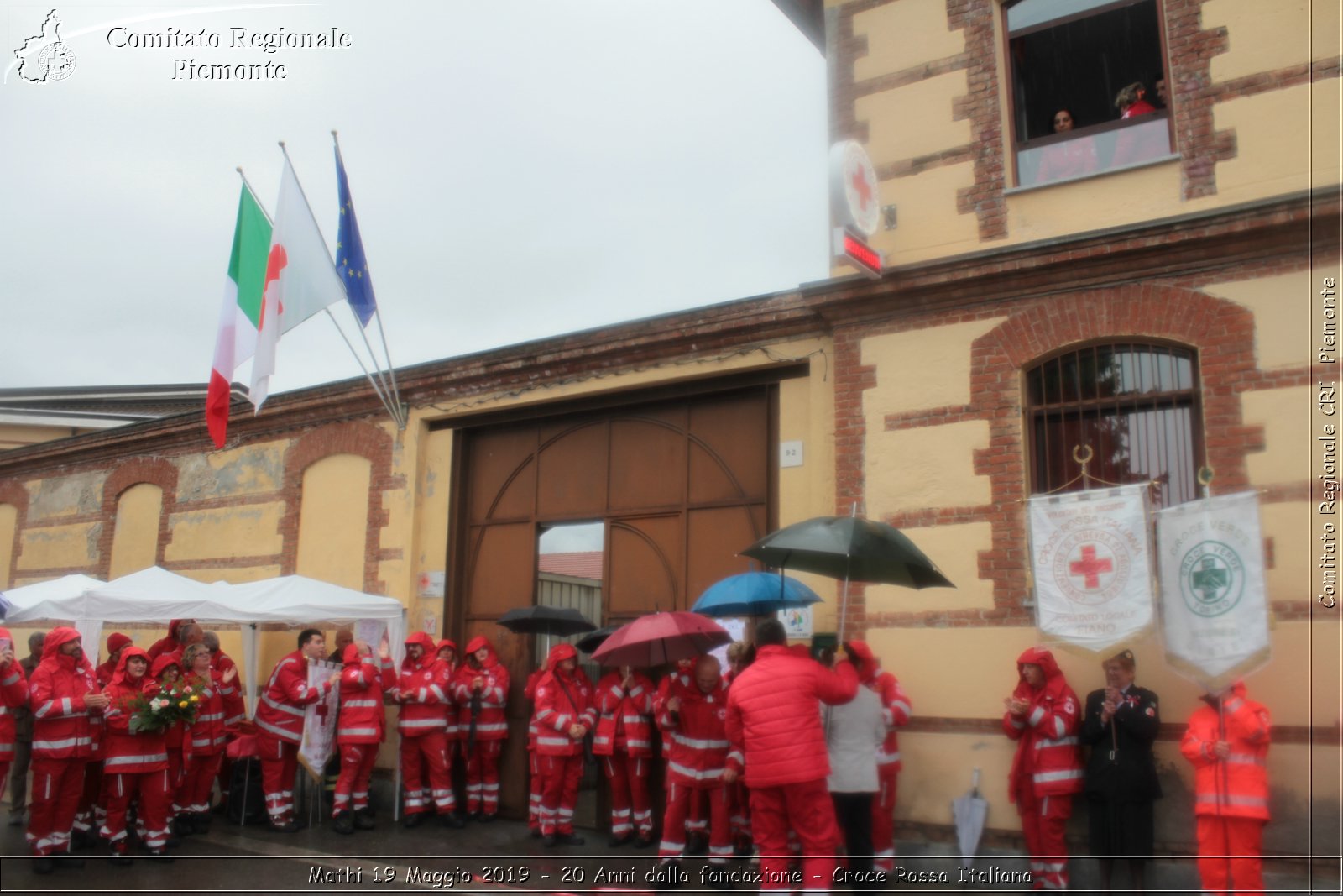 Mathi 19 Maggio 2019 - 20 Anni dalla fondazione - Croce Rossa Italiana - Comitato Regionale del Piemonte