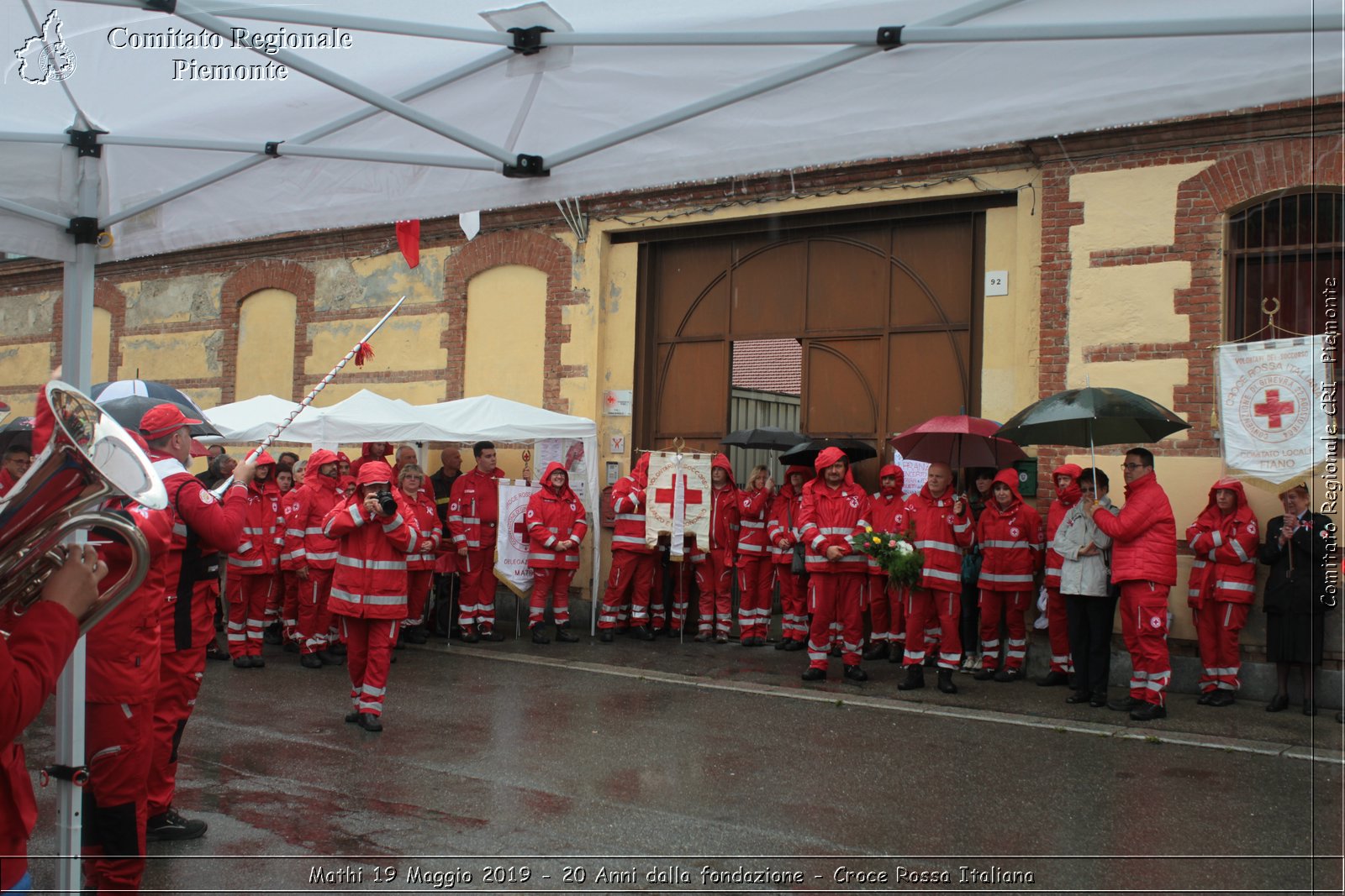 Mathi 19 Maggio 2019 - 20 Anni dalla fondazione - Croce Rossa Italiana - Comitato Regionale del Piemonte