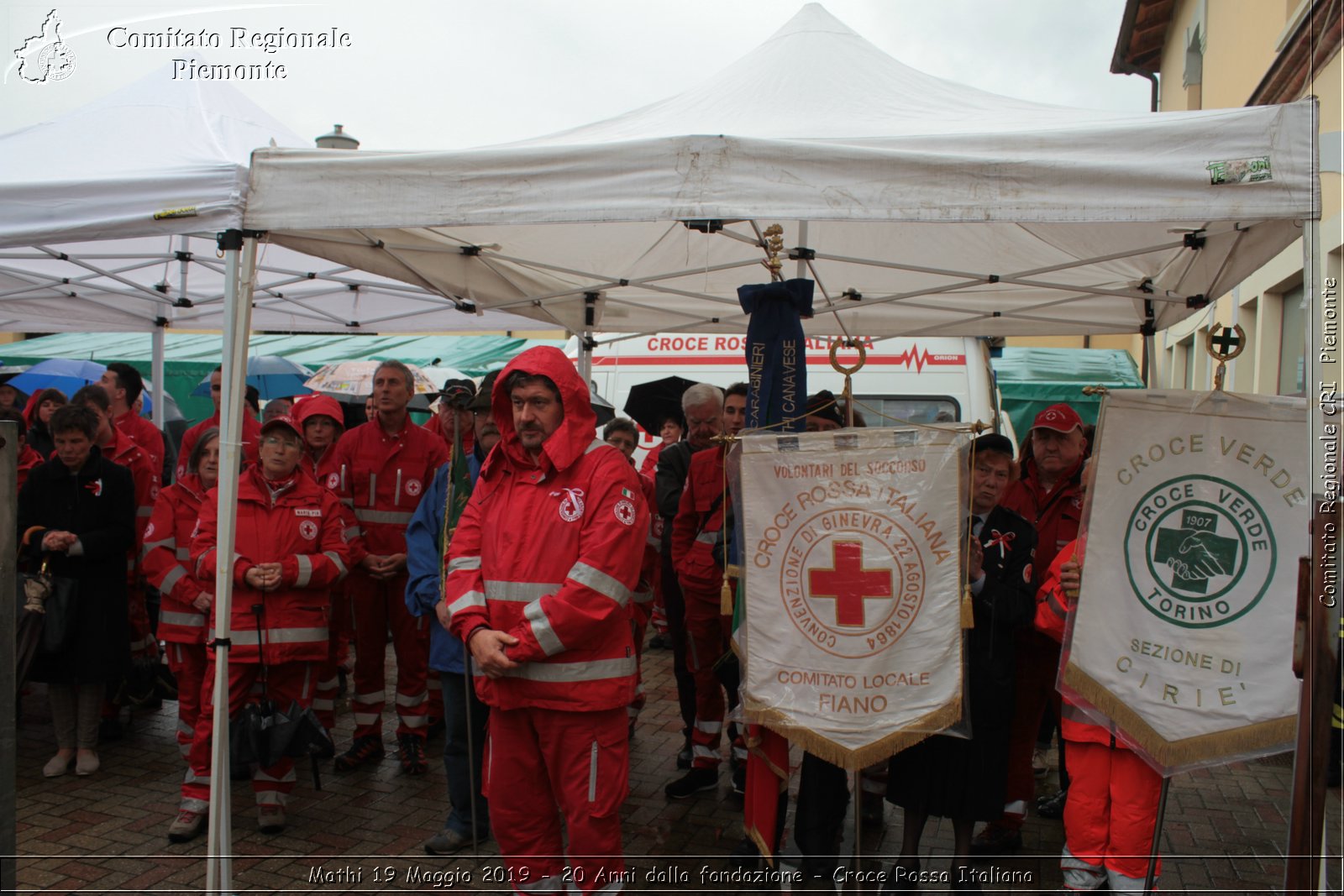 Mathi 19 Maggio 2019 - 20 Anni dalla fondazione - Croce Rossa Italiana - Comitato Regionale del Piemonte