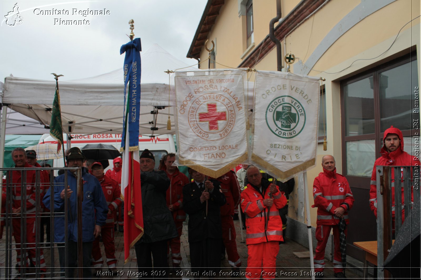 Mathi 19 Maggio 2019 - 20 Anni dalla fondazione - Croce Rossa Italiana - Comitato Regionale del Piemonte