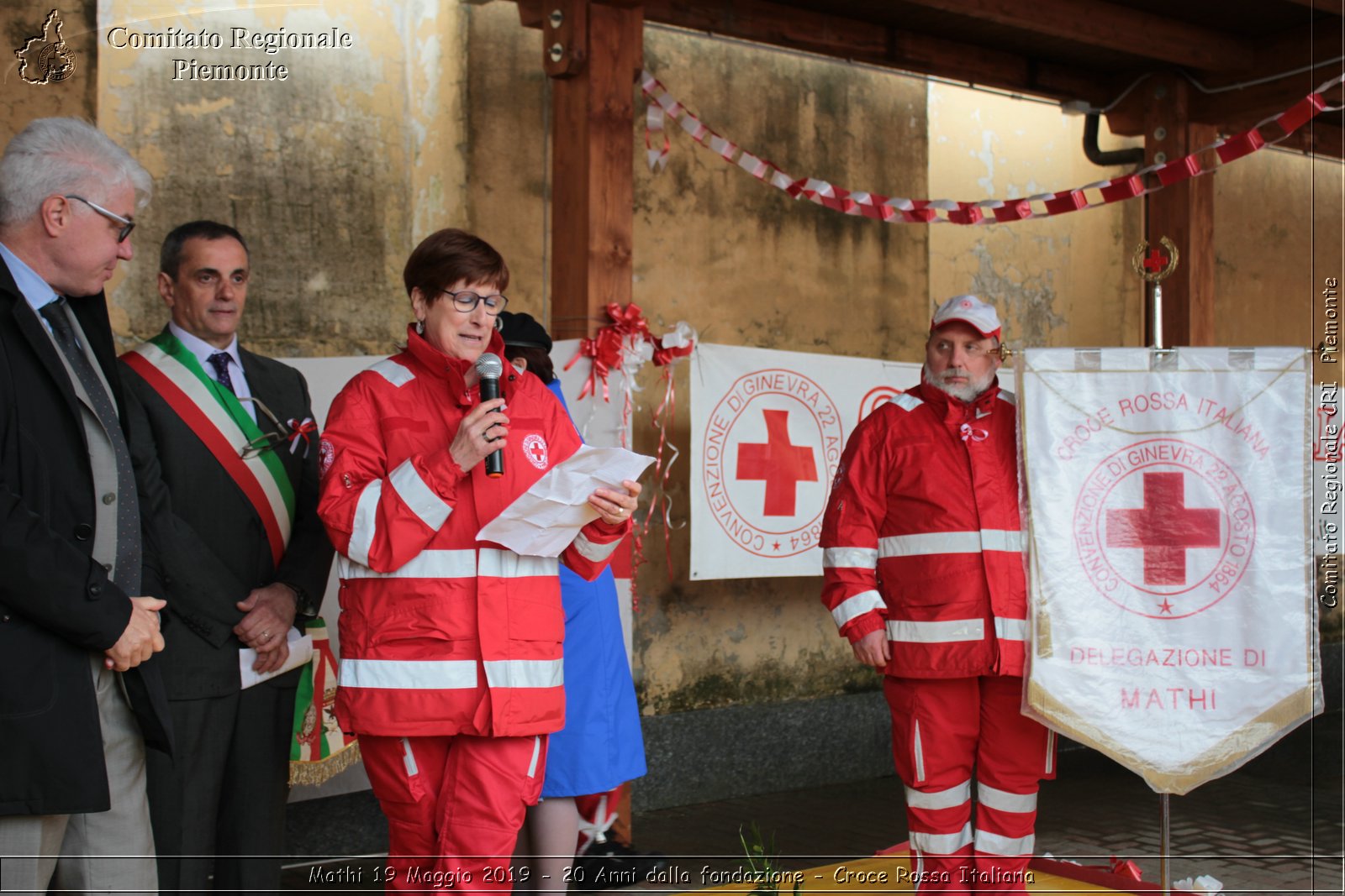 Mathi 19 Maggio 2019 - 20 Anni dalla fondazione - Croce Rossa Italiana - Comitato Regionale del Piemonte